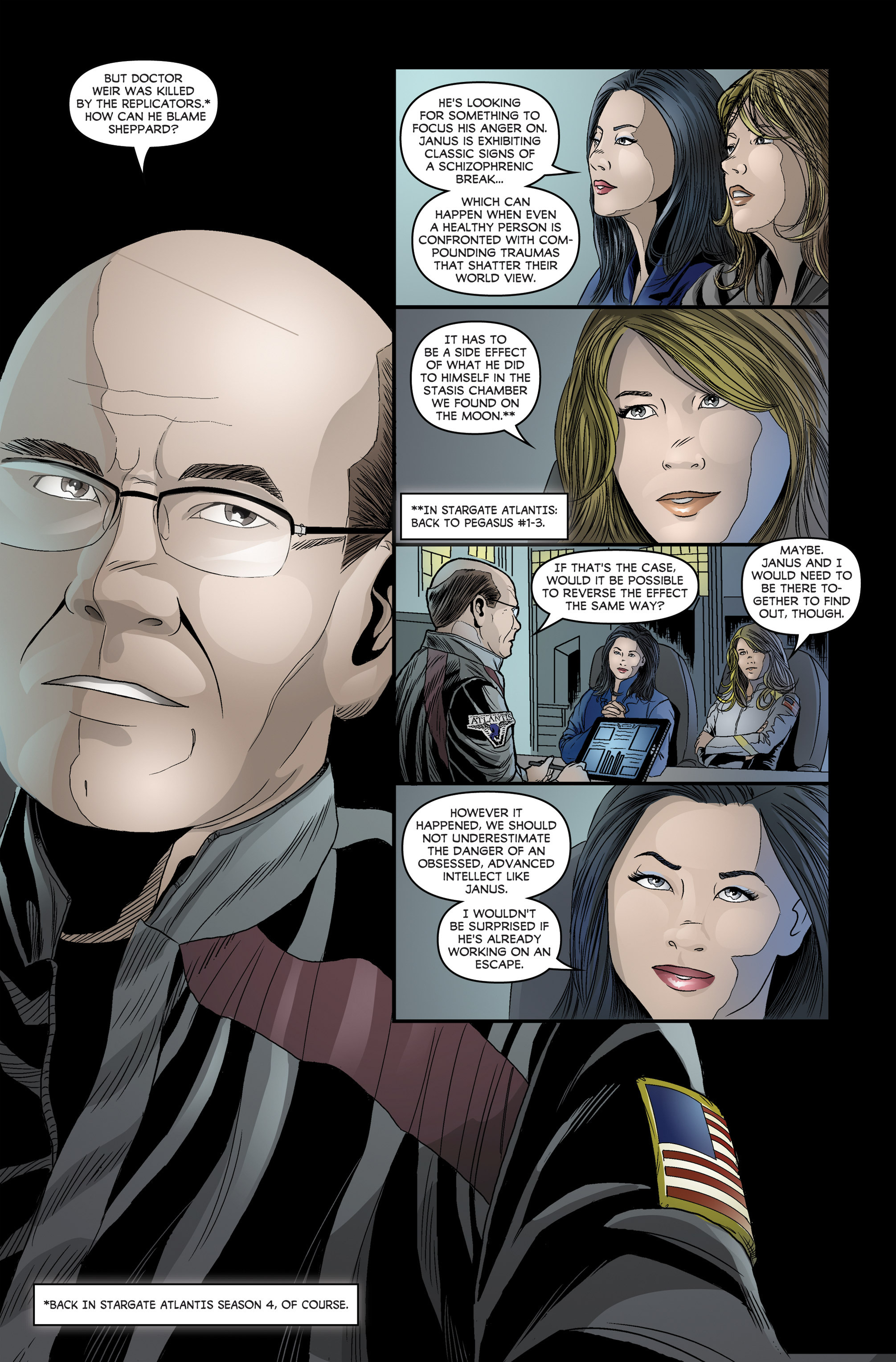 Read online Stargate Atlantis: Gateways comic -  Issue #1 - 16