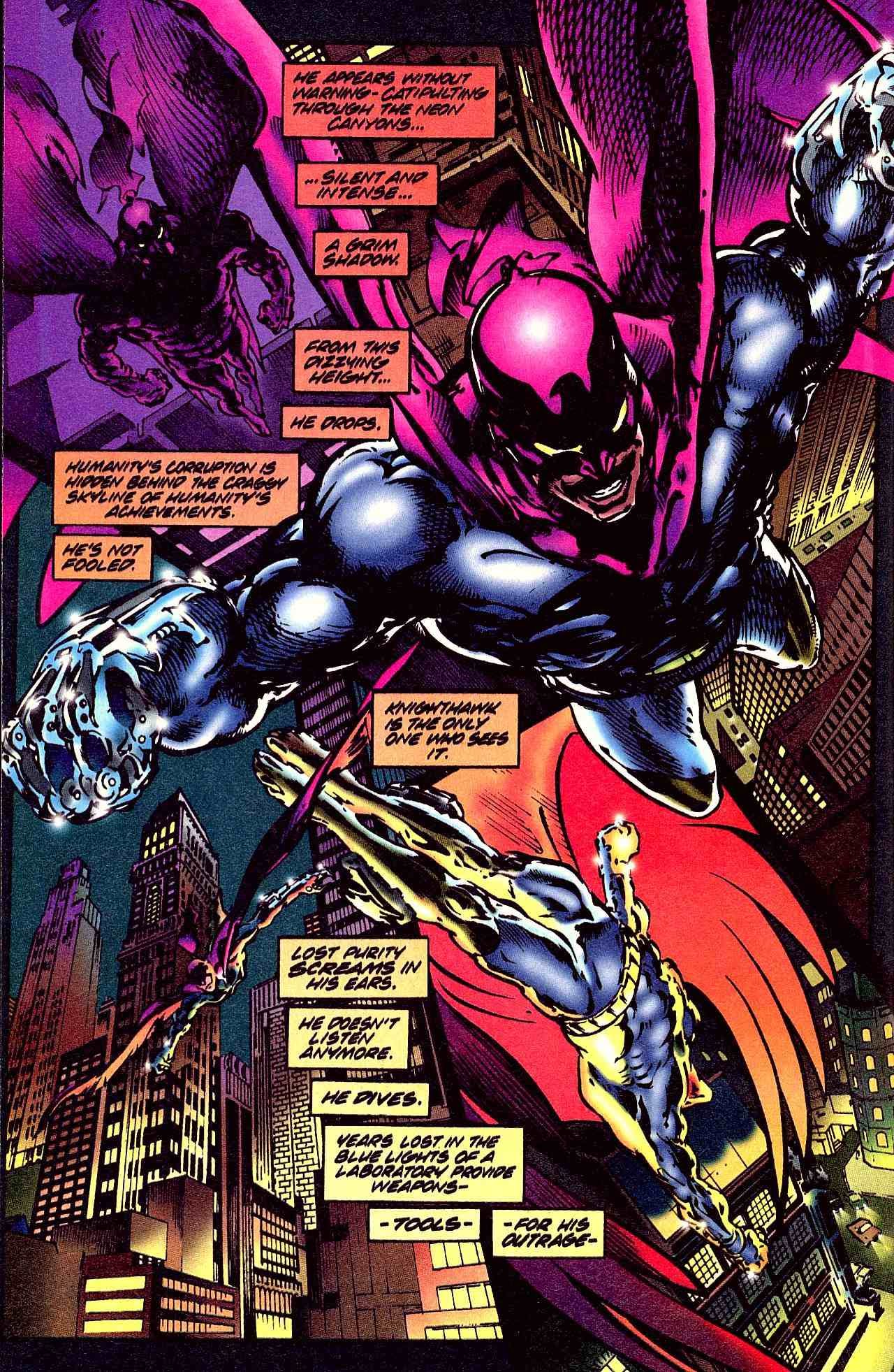 Read online Knighthawk comic -  Issue #1 - 3