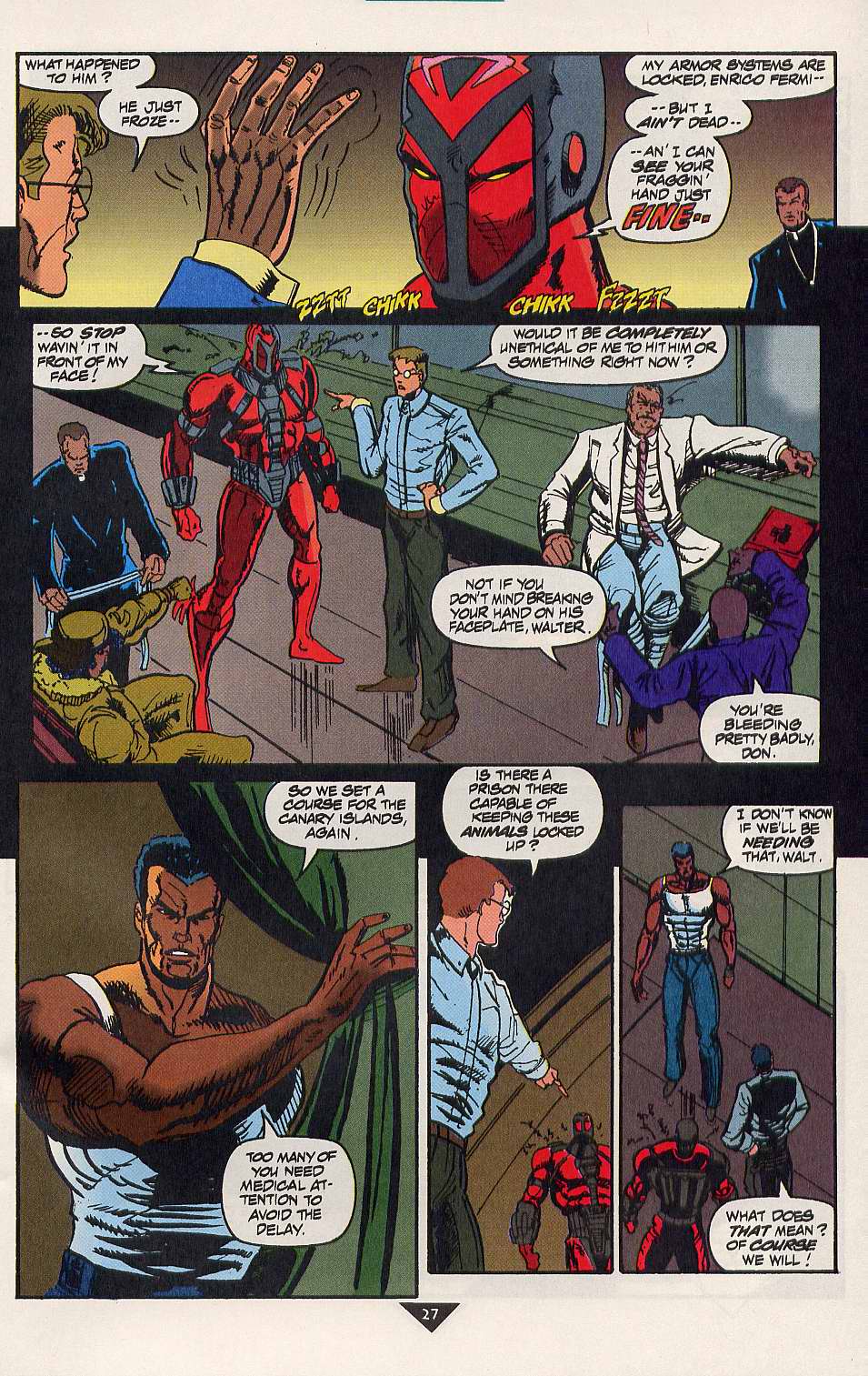 Read online Night Thrasher comic -  Issue #5 - 21