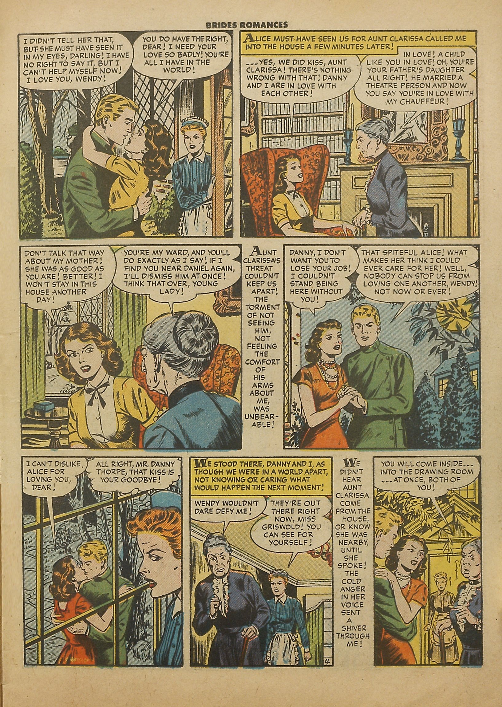 Read online Brides Romances comic -  Issue #13 - 15