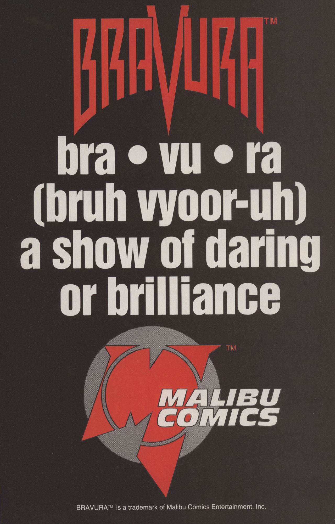 Read online Bravura comic -  Issue #1 - 8