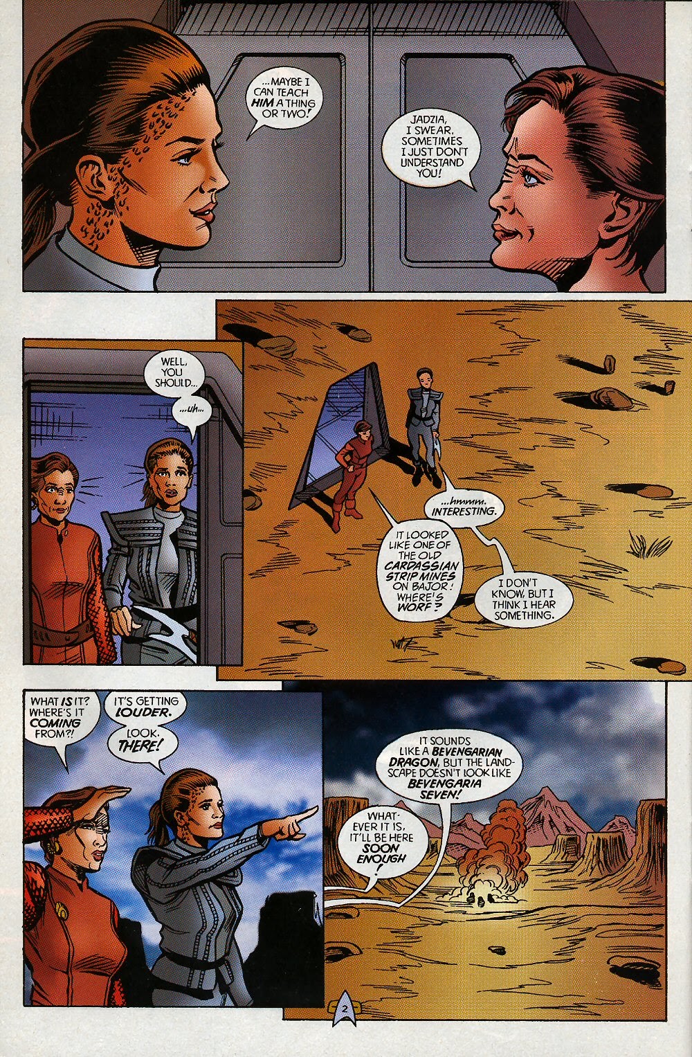 Read online Star Trek: Deep Space Nine: Worf Special comic -  Issue # Full - 32