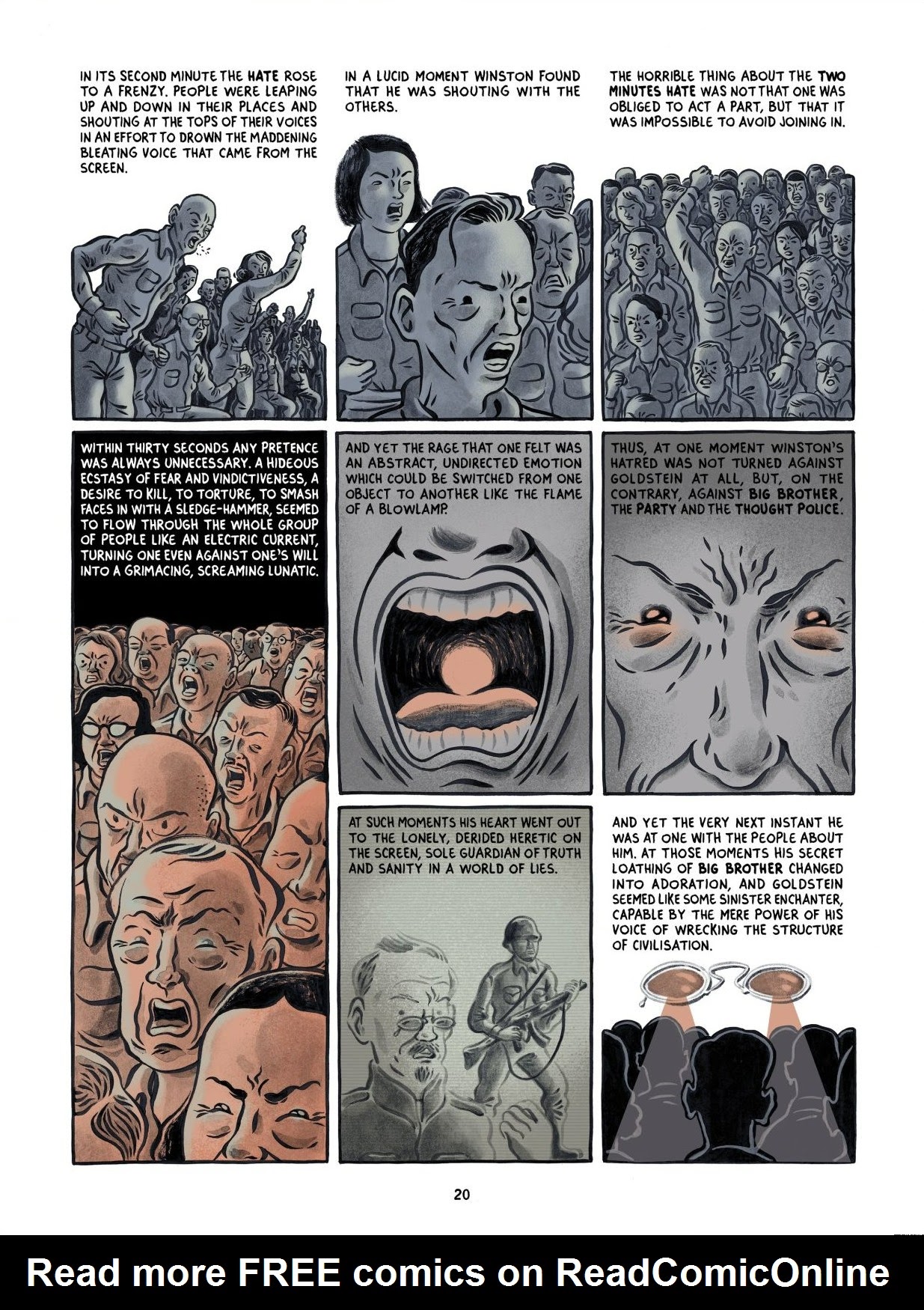 Read online 1984: The Graphic Novel comic -  Issue # TPB (Part 1) - 19