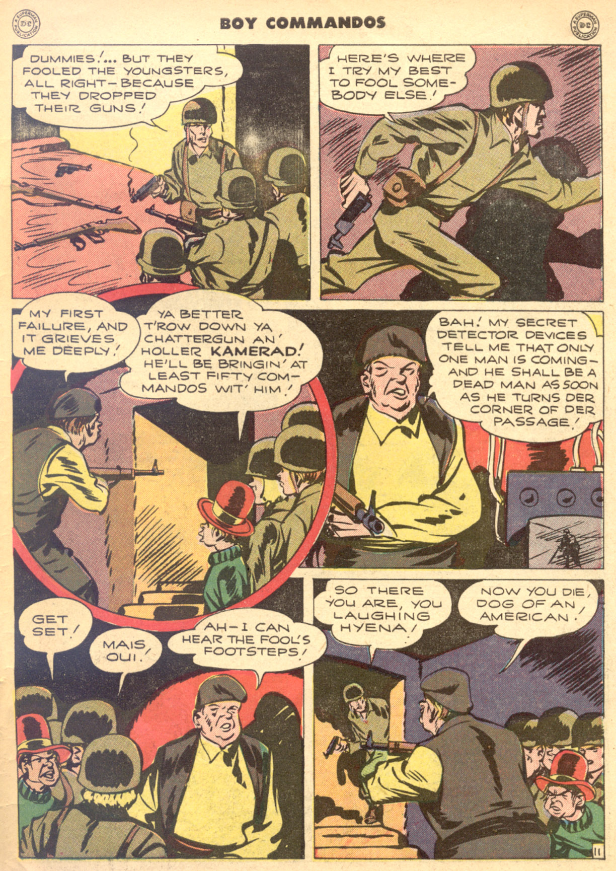 Read online Boy Commandos comic -  Issue #9 - 45
