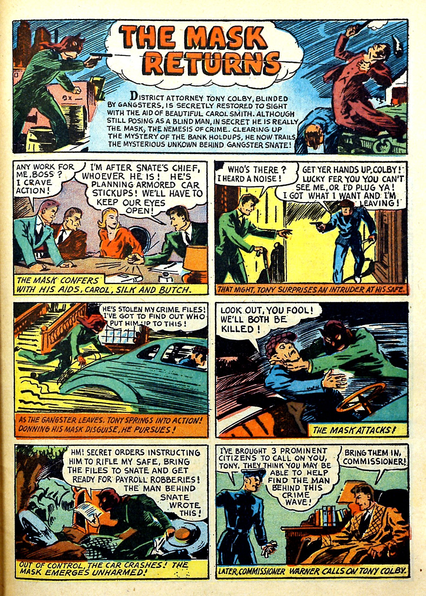 Read online Exciting Comics comic -  Issue #2 - 61