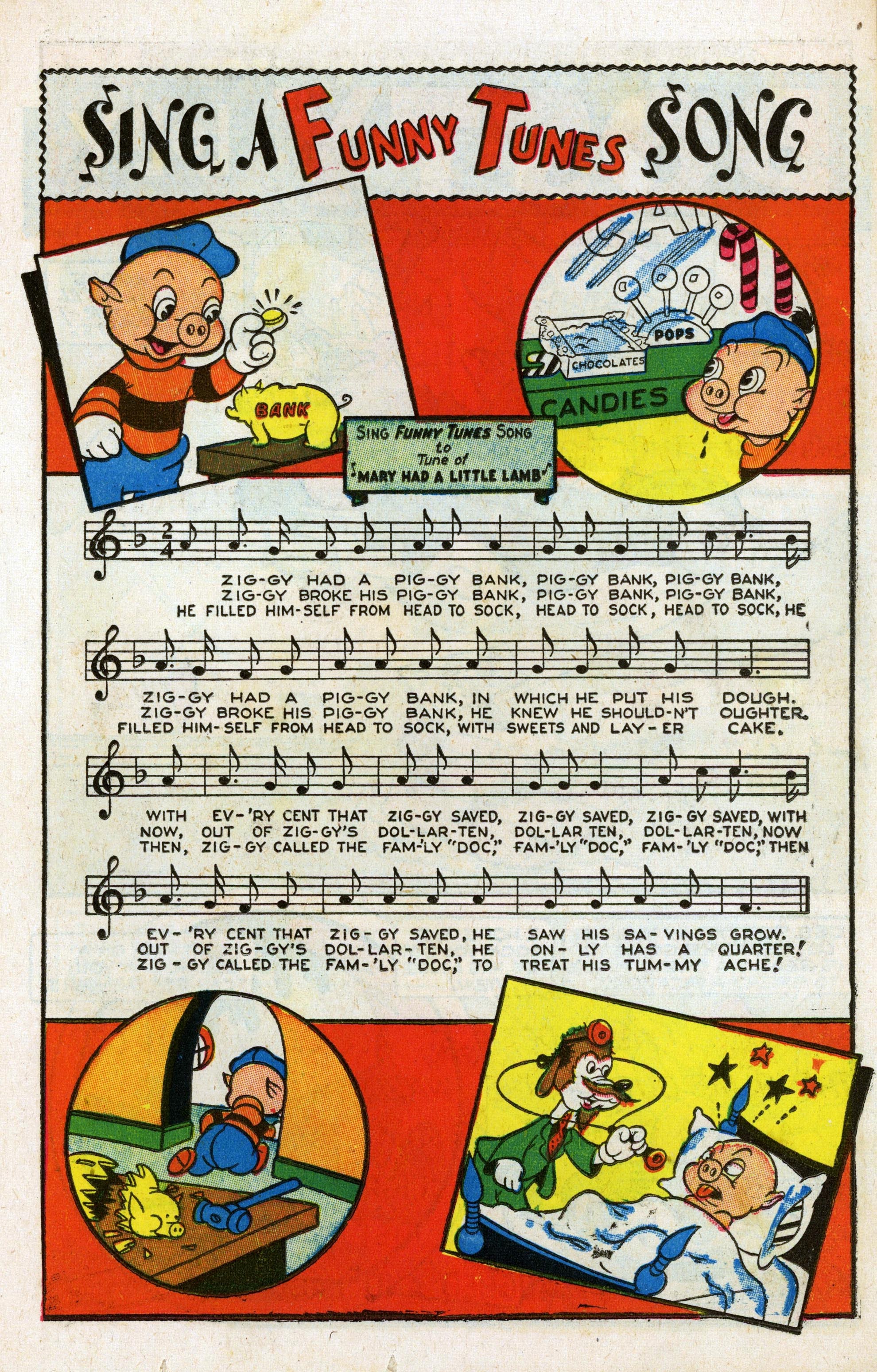 Read online Funny Tunes comic -  Issue #19 - 11