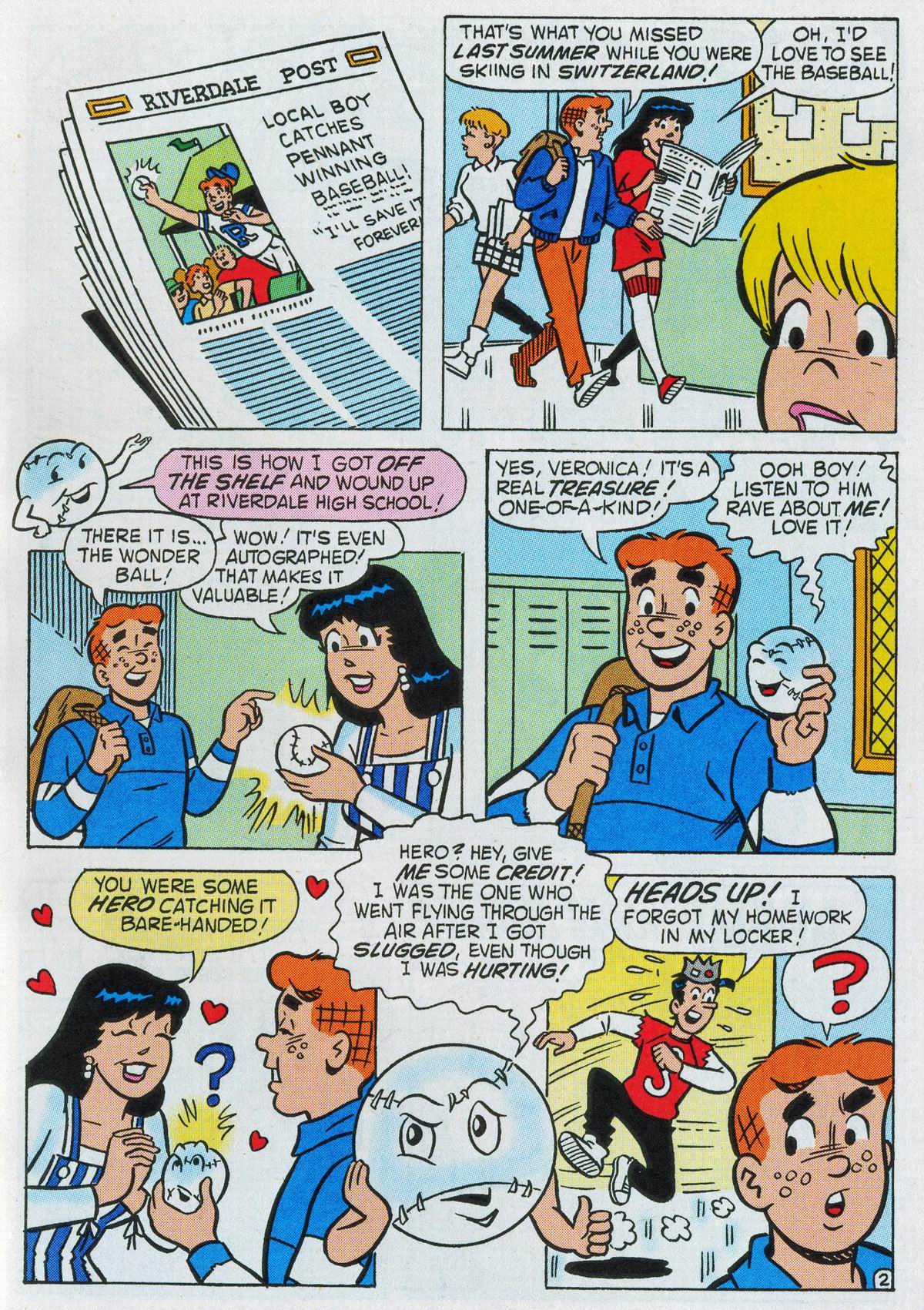 Read online Archie's Double Digest Magazine comic -  Issue #161 - 165