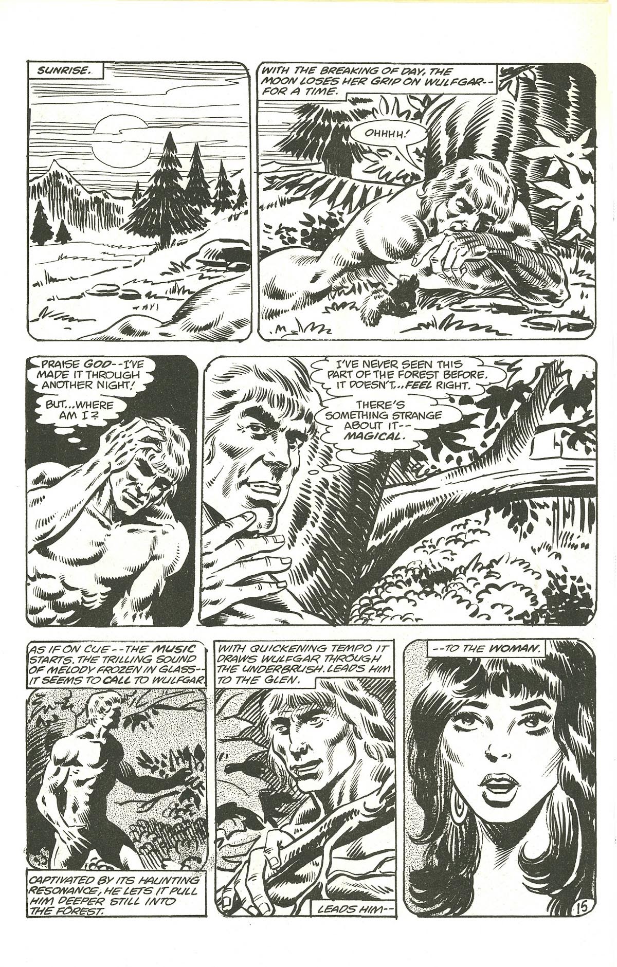 Read online Dark Wolf comic -  Issue #2 - 17