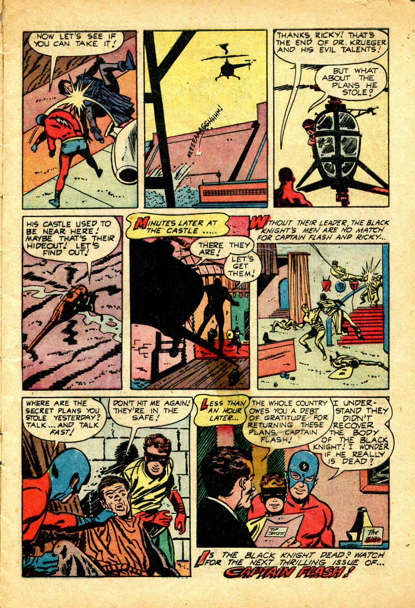 Read online Captain Flash comic -  Issue #2 - 9