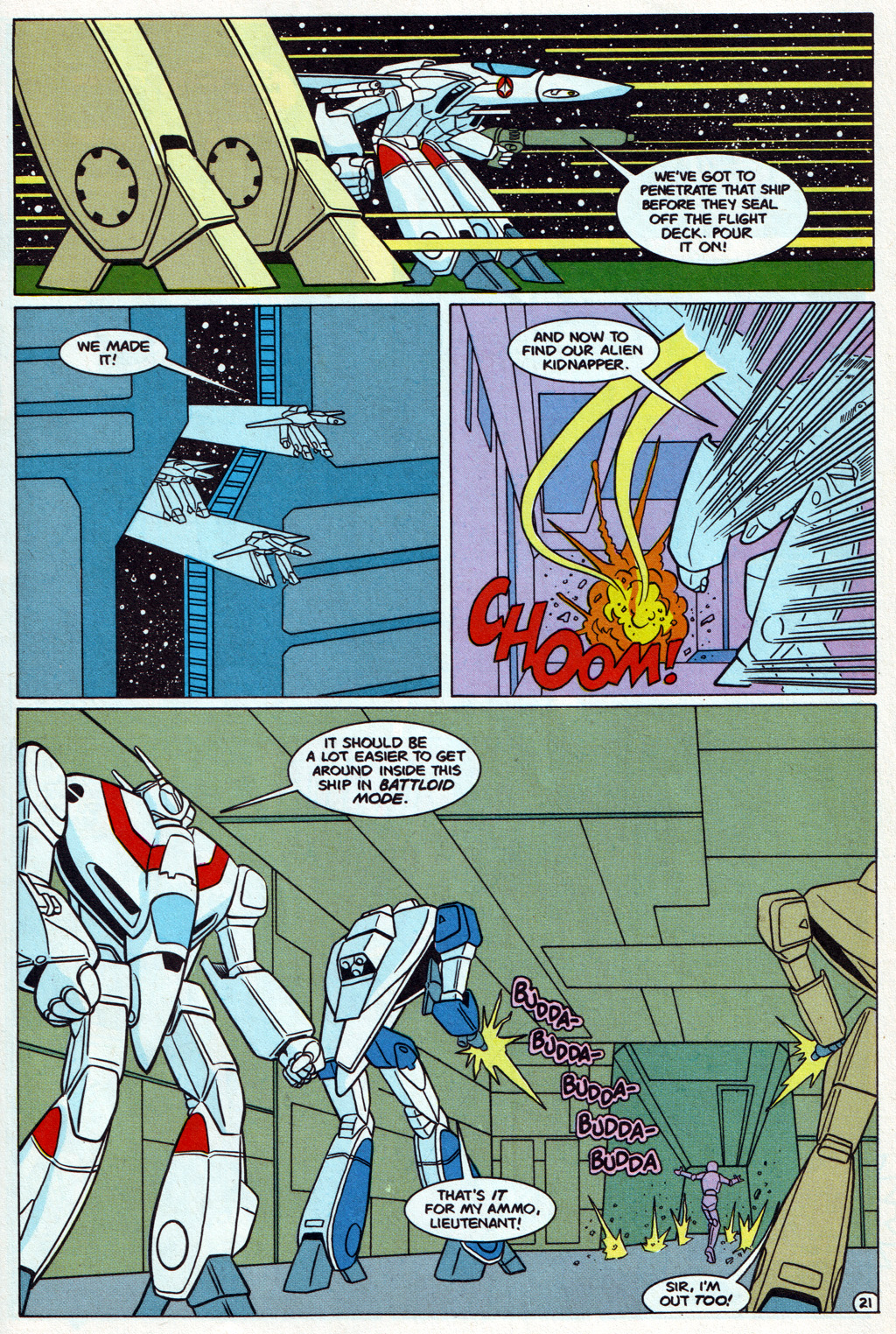 Read online Robotech The Macross Saga comic -  Issue #10 - 23