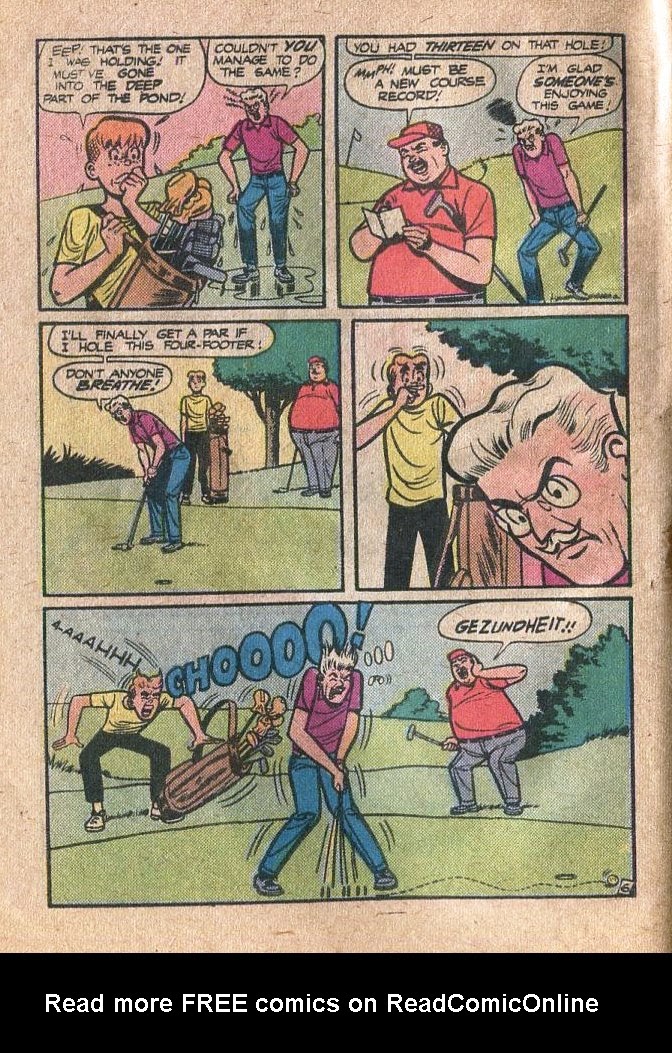 Read online Archie Digest Magazine comic -  Issue #37 - 126