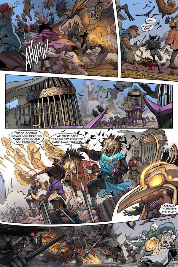 Read online Unsounded comic -  Issue #17 - 46