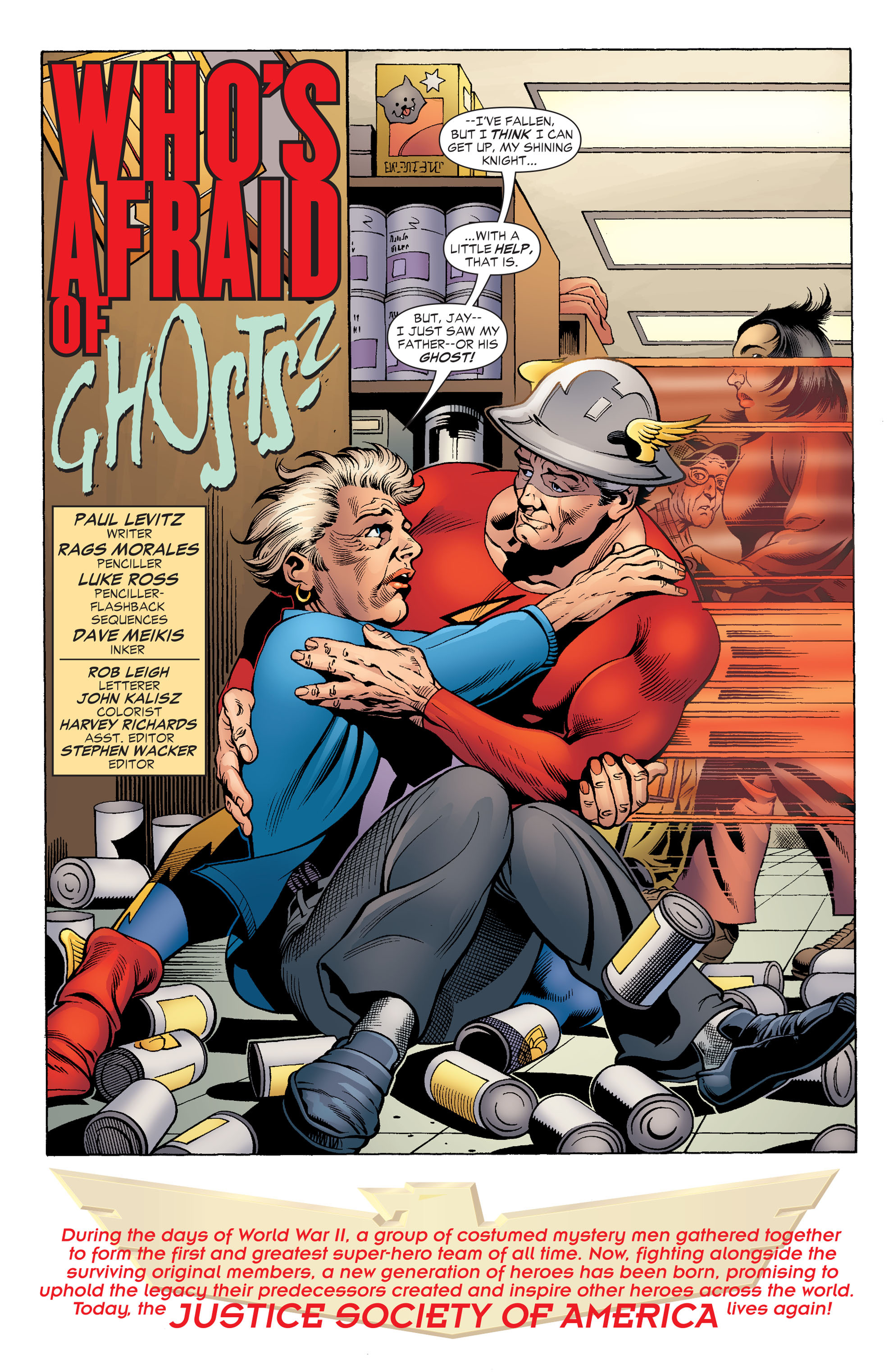 Read online JSA (1999) comic -  Issue #83 - 4
