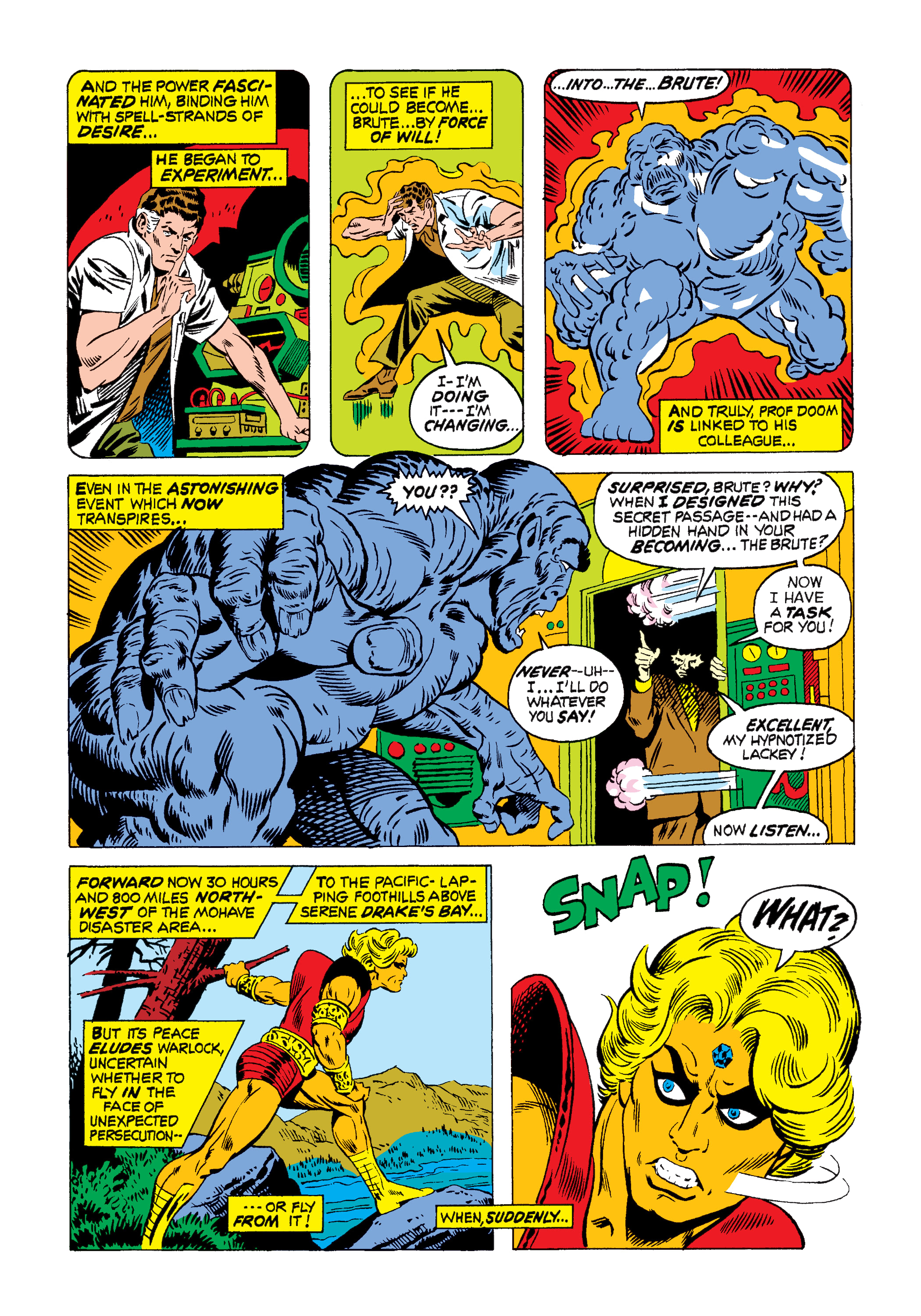 Read online Marvel Masterworks: Warlock comic -  Issue # TPB 1 (Part 2) - 71