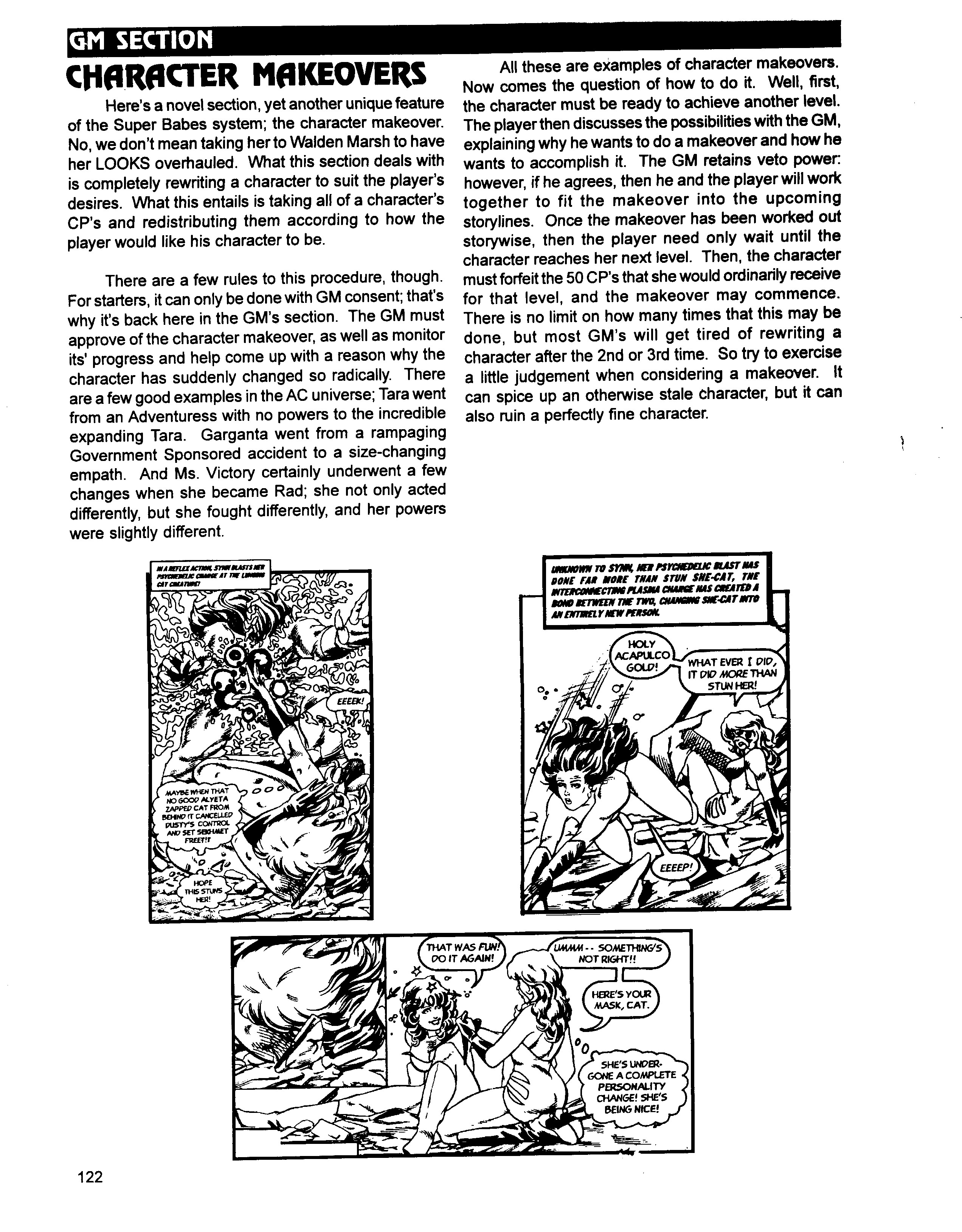 Read online Superbabes: The Femforce Role-Playing Game comic -  Issue # TPB - 124