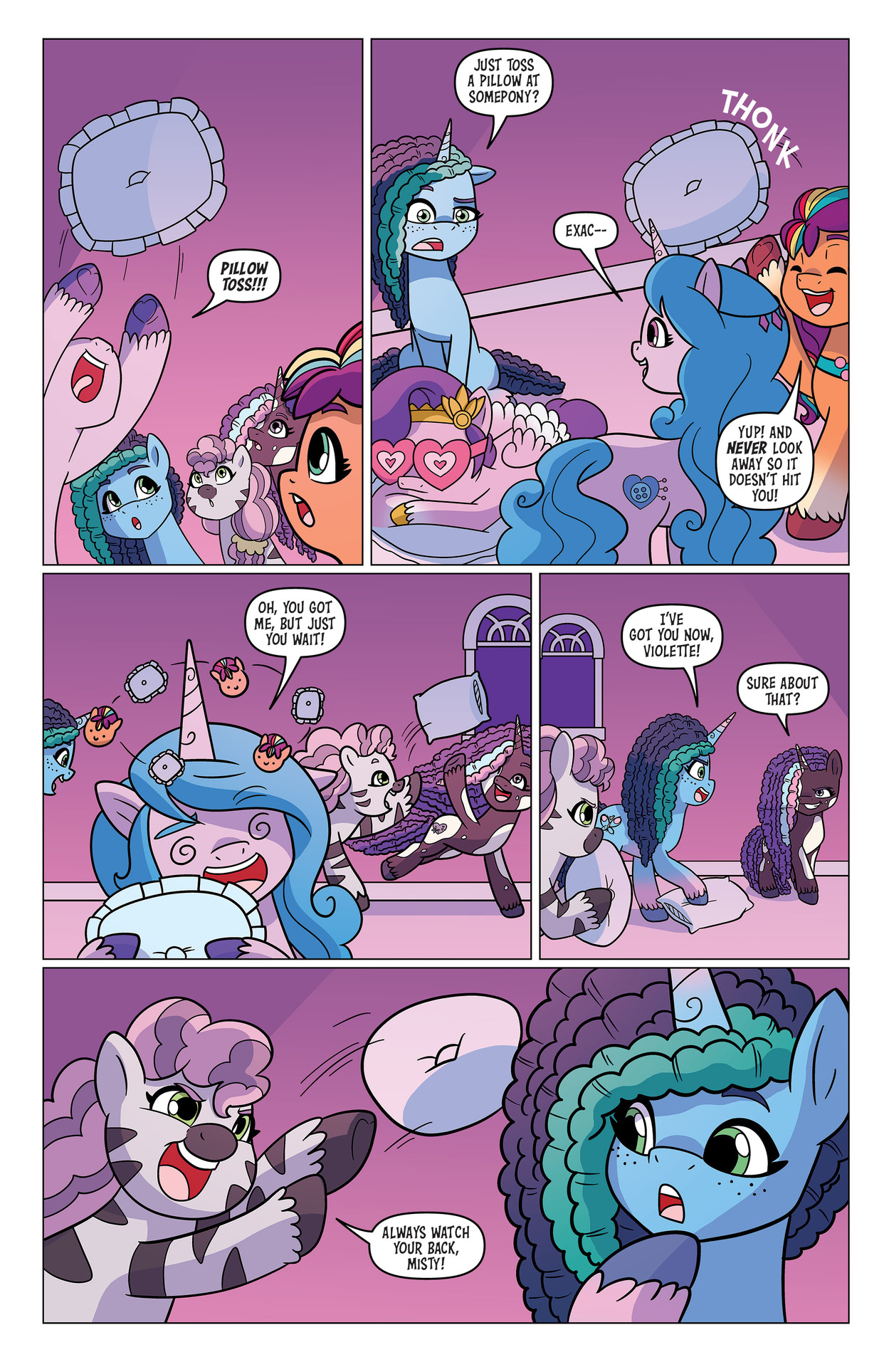 Read online My Little Pony: Black, White & Blue comic -  Issue # Full - 11