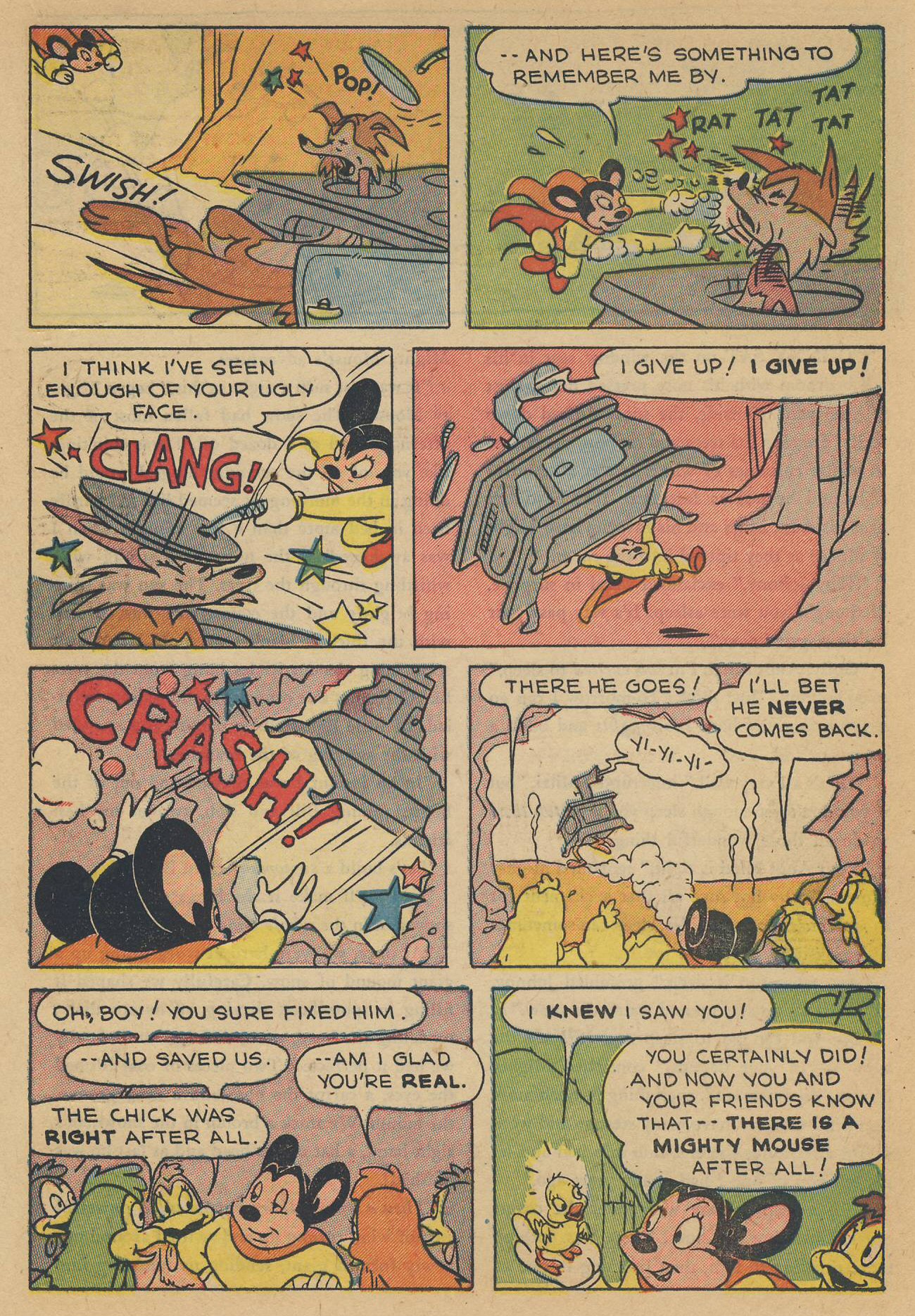 Read online Paul Terry's Mighty Mouse Comics comic -  Issue #54 - 17