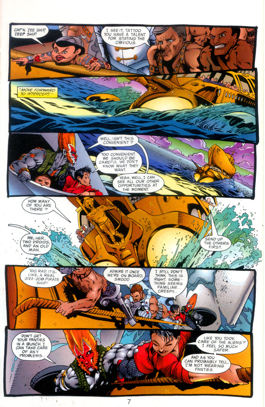 Read online Bloodwulf comic -  Issue #3 - 9