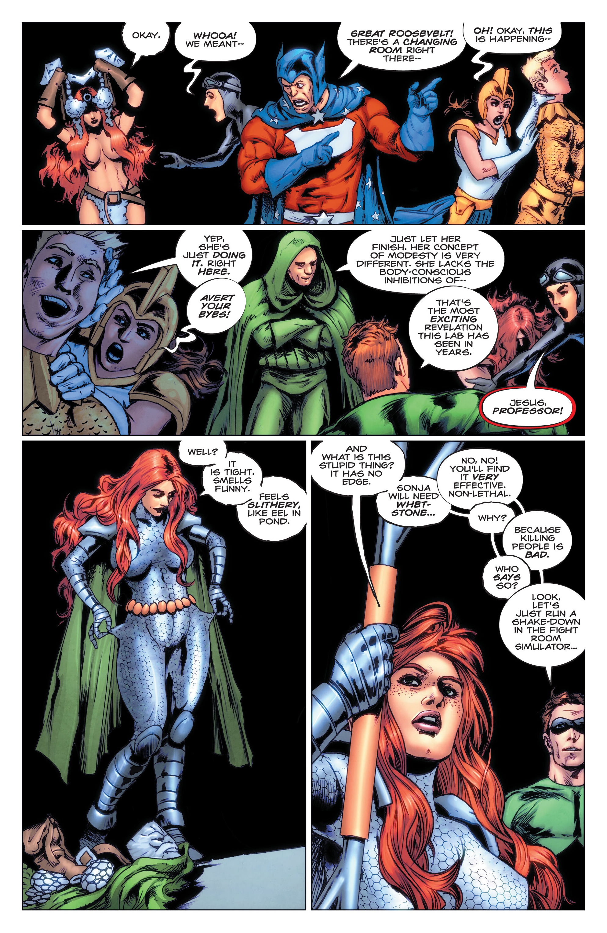 Read online Red Sonja: The Superpowers comic -  Issue # TPB (Part 1) - 81