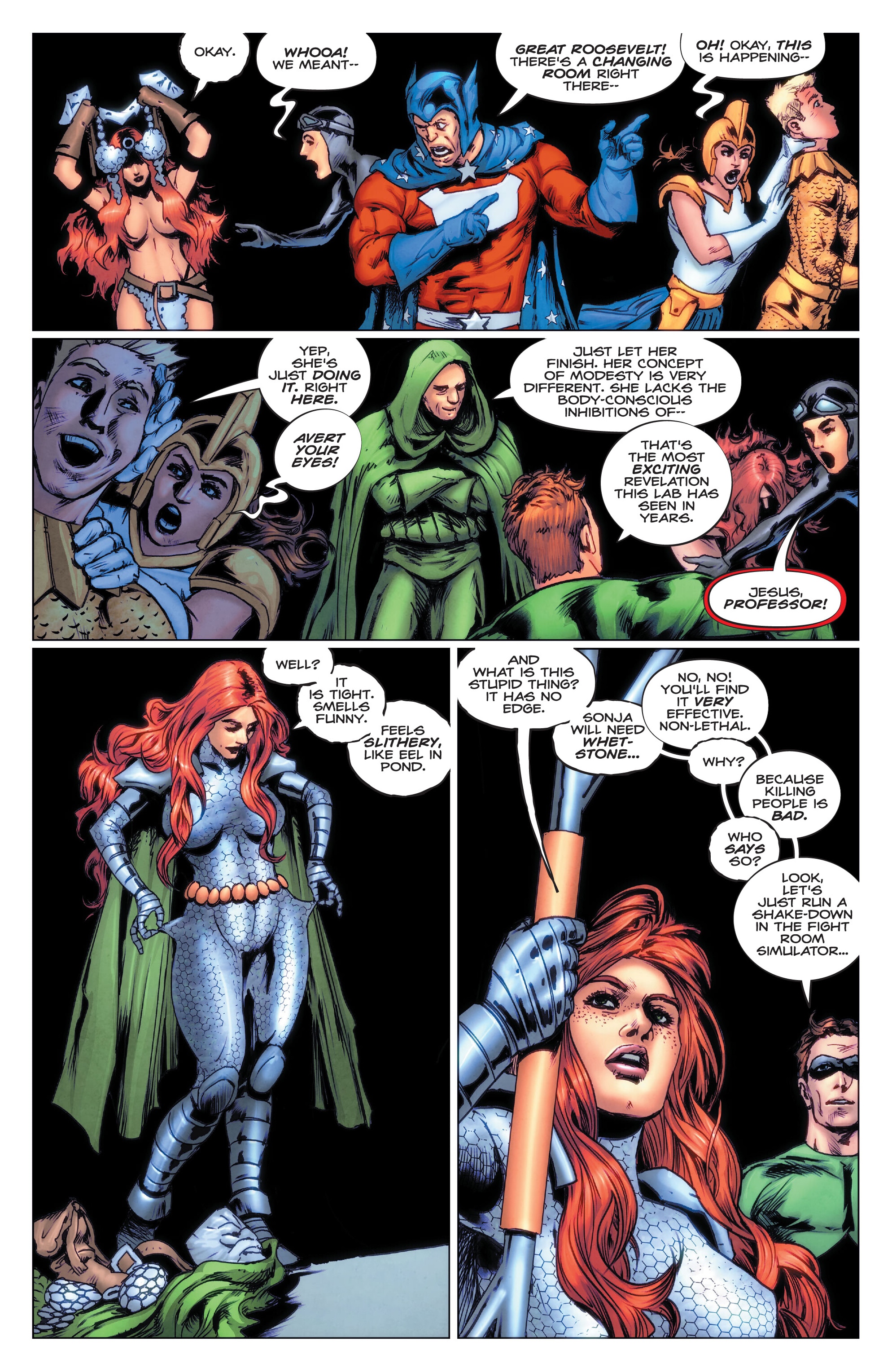 Read online Red Sonja: The Superpowers comic -  Issue # TPB (Part 1) - 81