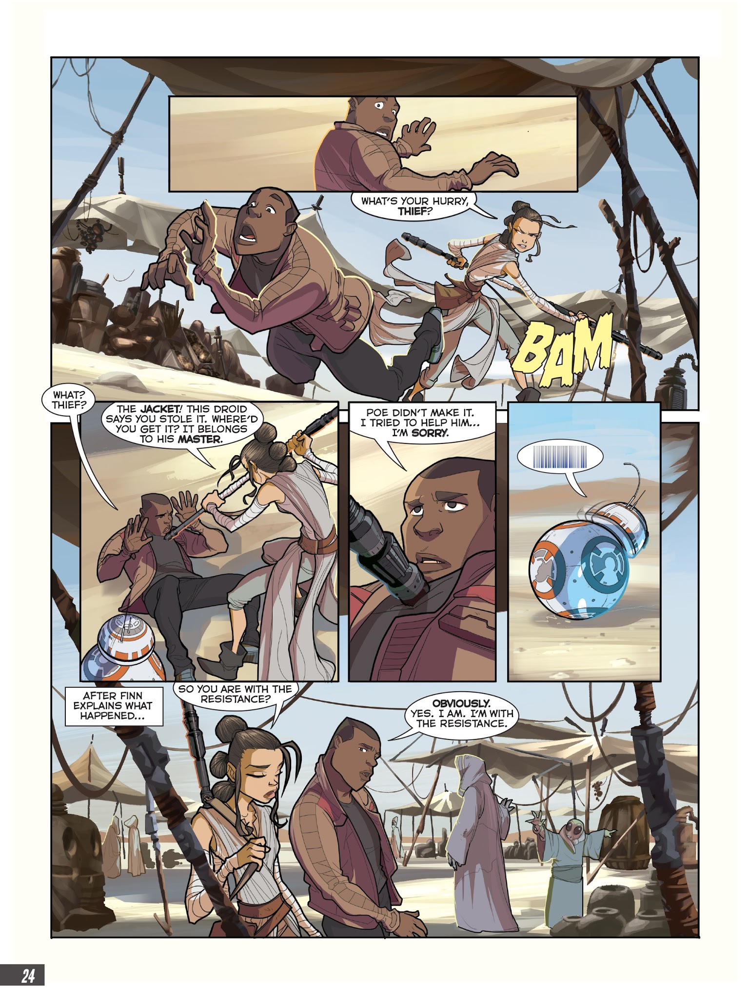 Read online Star Wars: The Force Awakens Graphic Novel Adaptation comic -  Issue # Full - 23