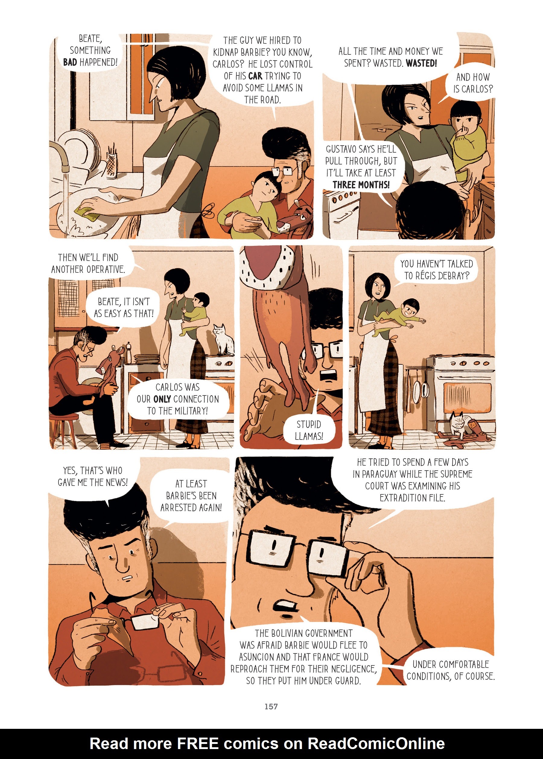 Read online For Justice: The Serge & Beate Klarsfeld Story comic -  Issue # TPB (Part 2) - 56