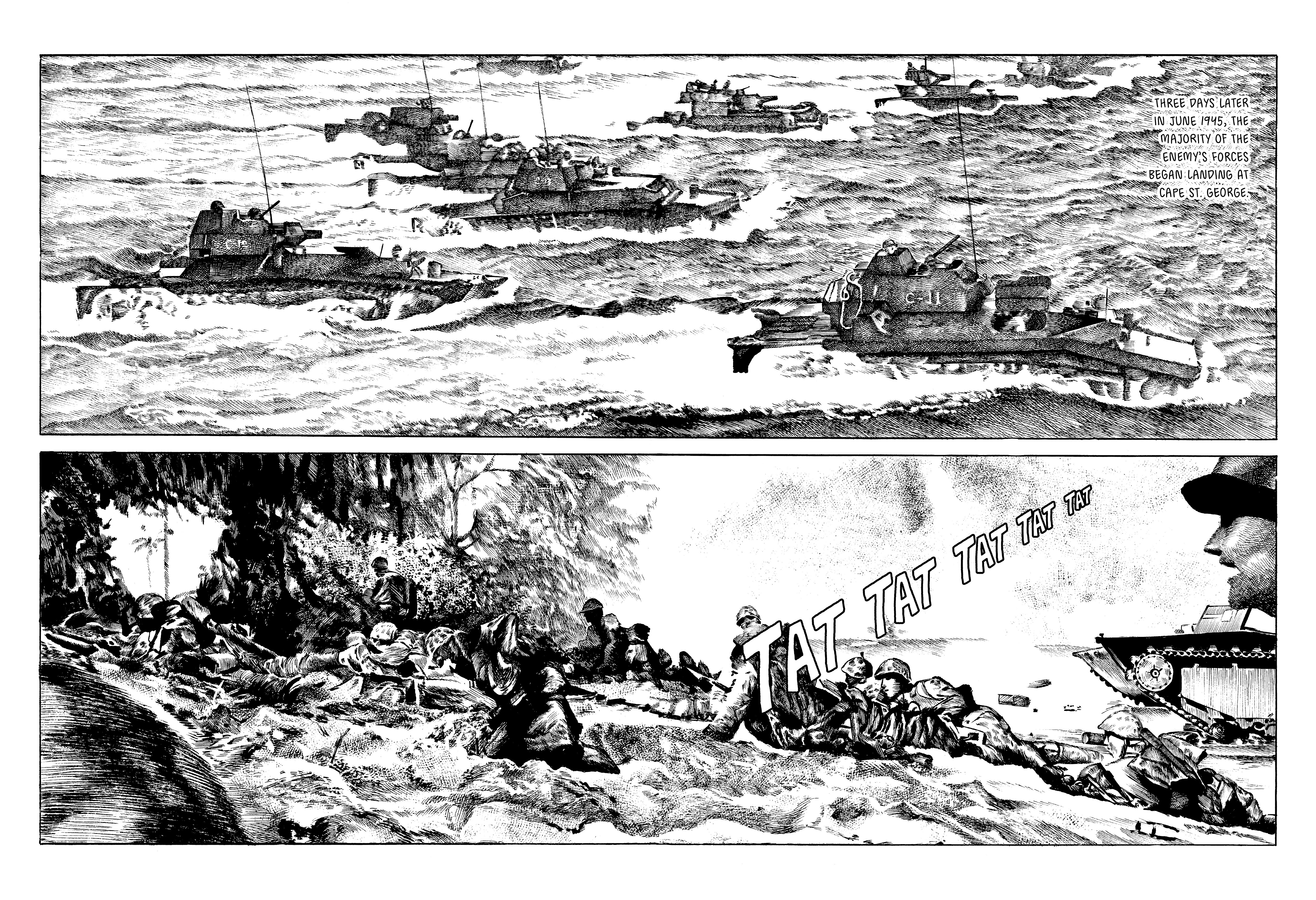 Read online Onward Towards Our Noble Deaths comic -  Issue # TPB (Part 4) - 24