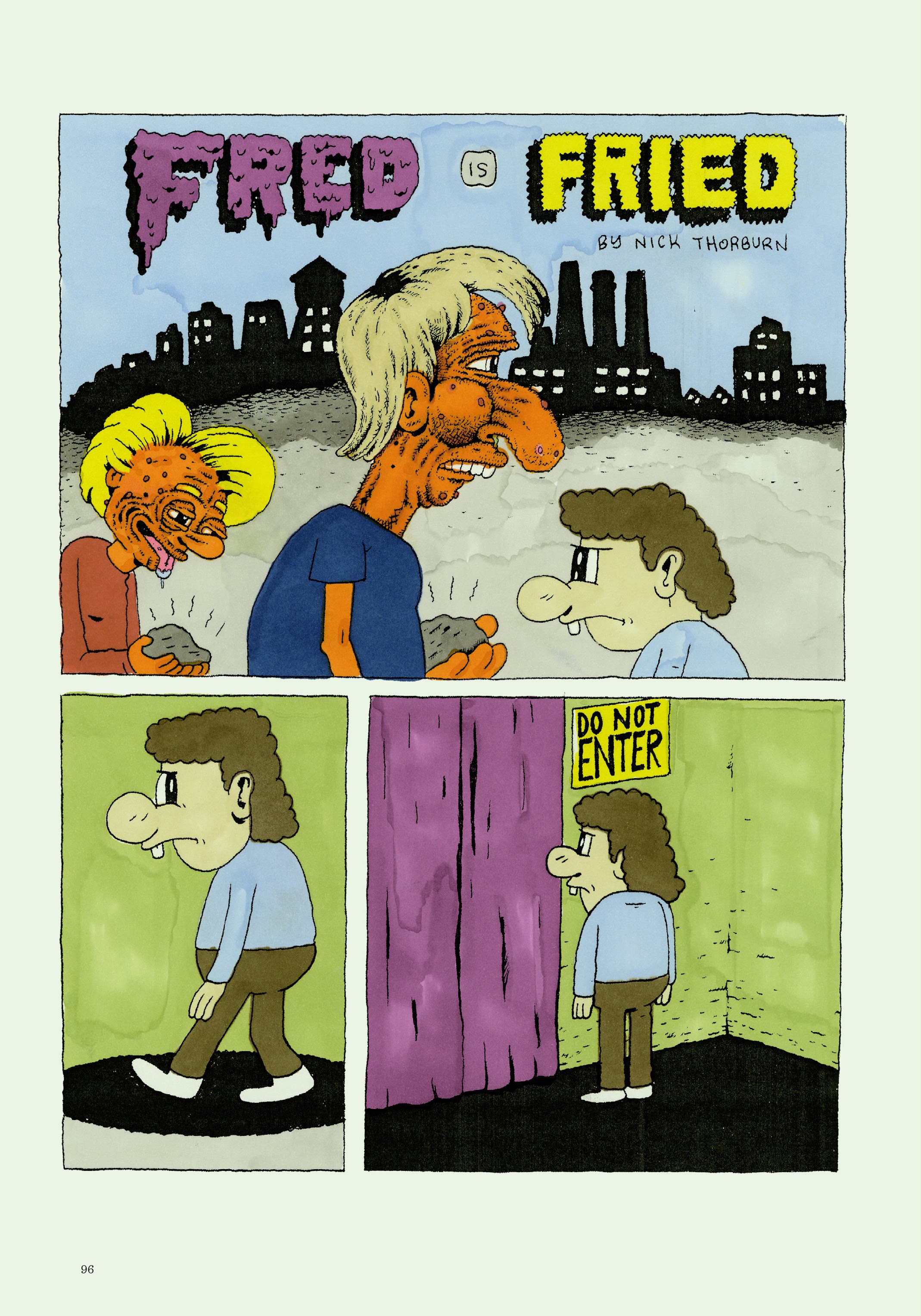 Read online Now: The New Comics Anthology comic -  Issue #7 - 96