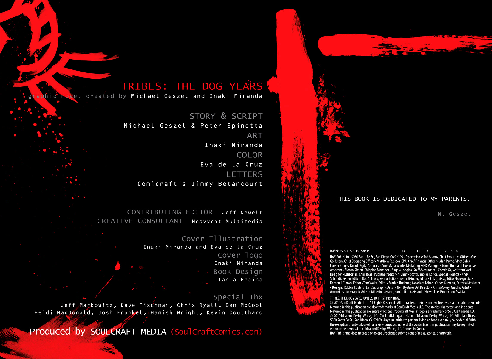 Read online Tribes: The Dog Years comic -  Issue #6 - 2