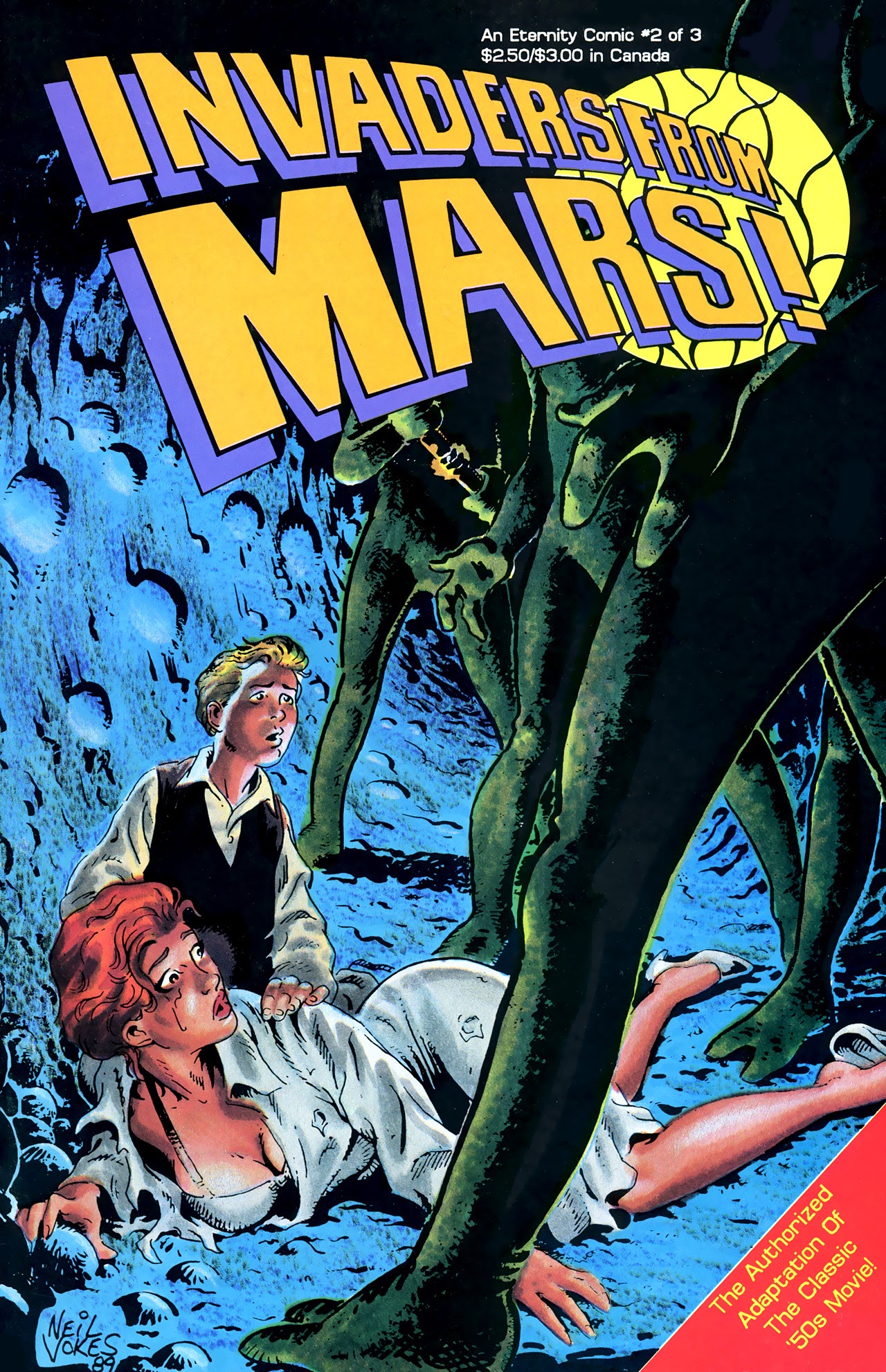Read online Invaders From Mars (1990) comic -  Issue #2 - 1