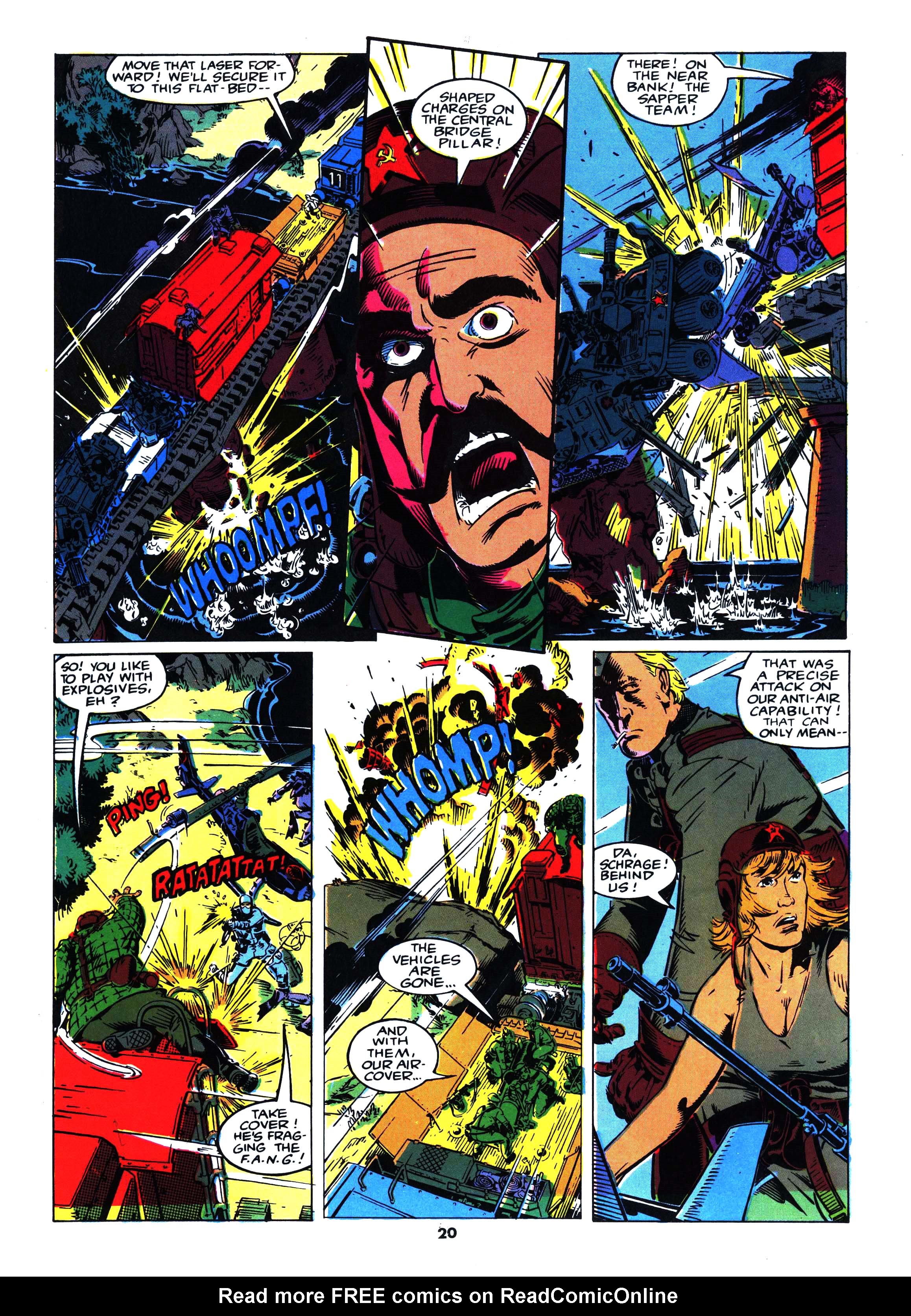 Read online Action Force comic -  Issue #34 - 20