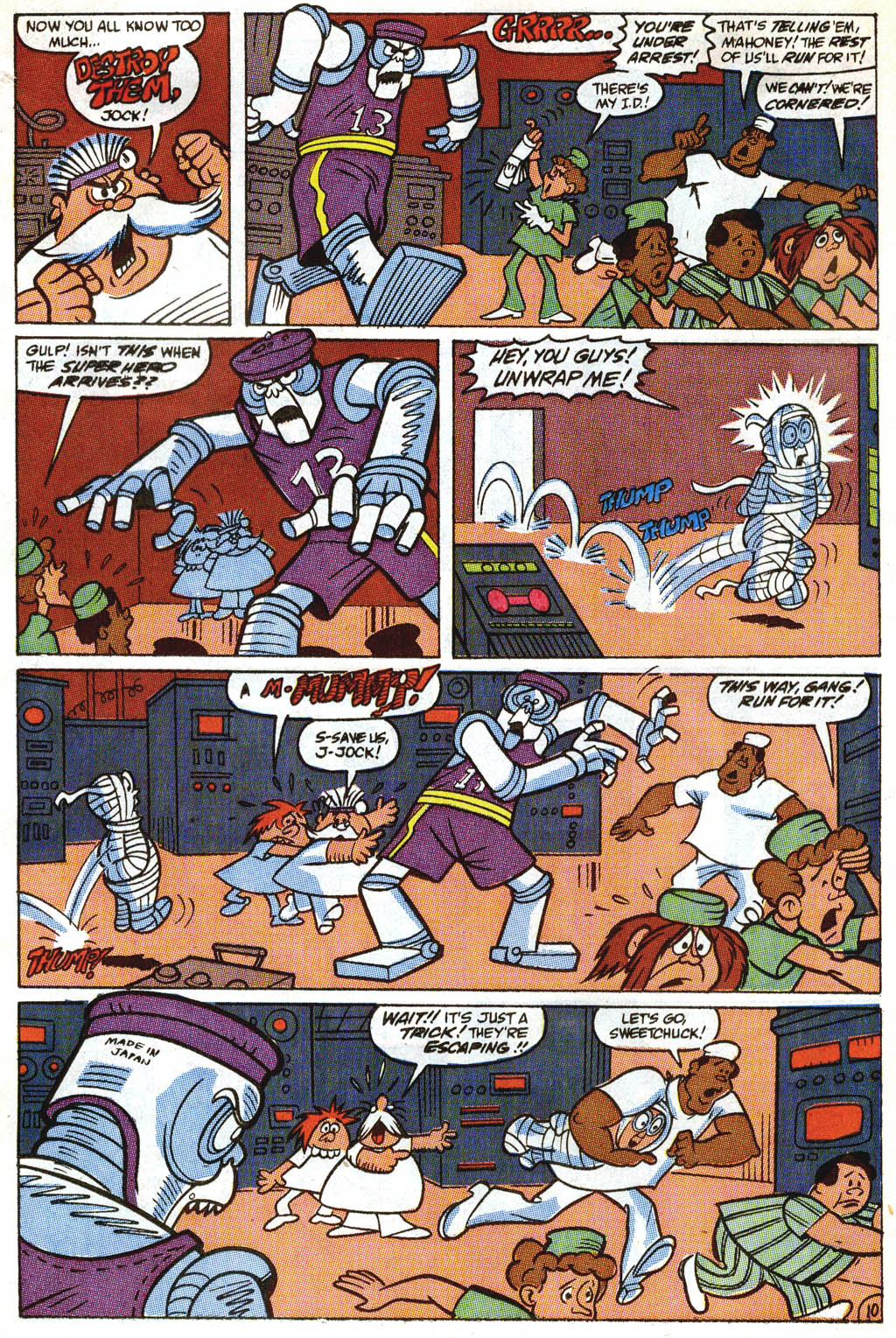 Read online Police Academy comic -  Issue #3 - 11