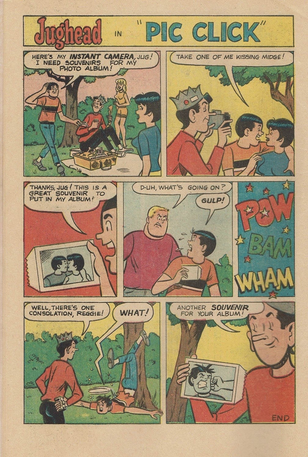 Read online Jughead's Jokes comic -  Issue #6 - 8