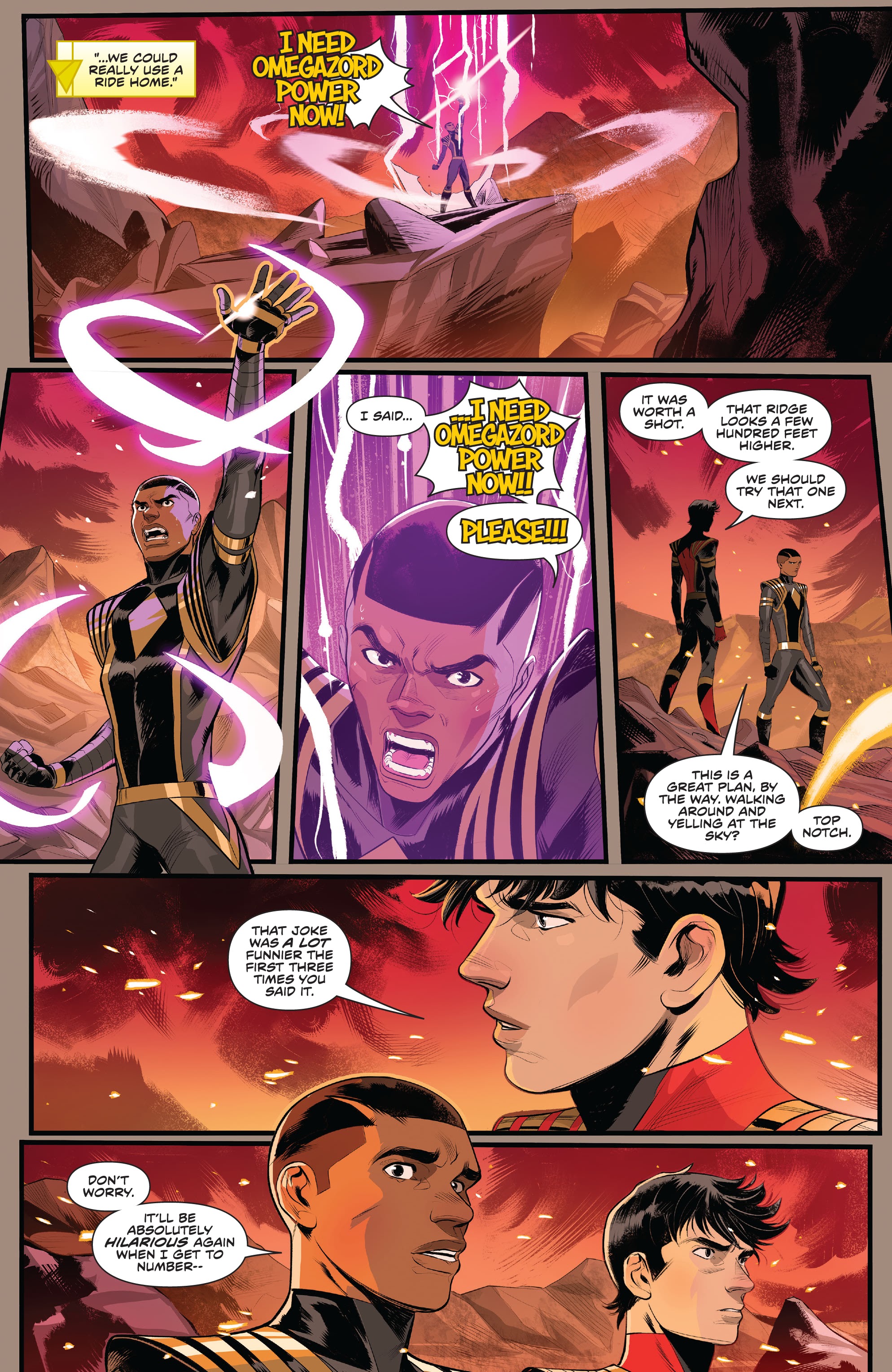 Read online Power Rangers comic -  Issue #12 - 15