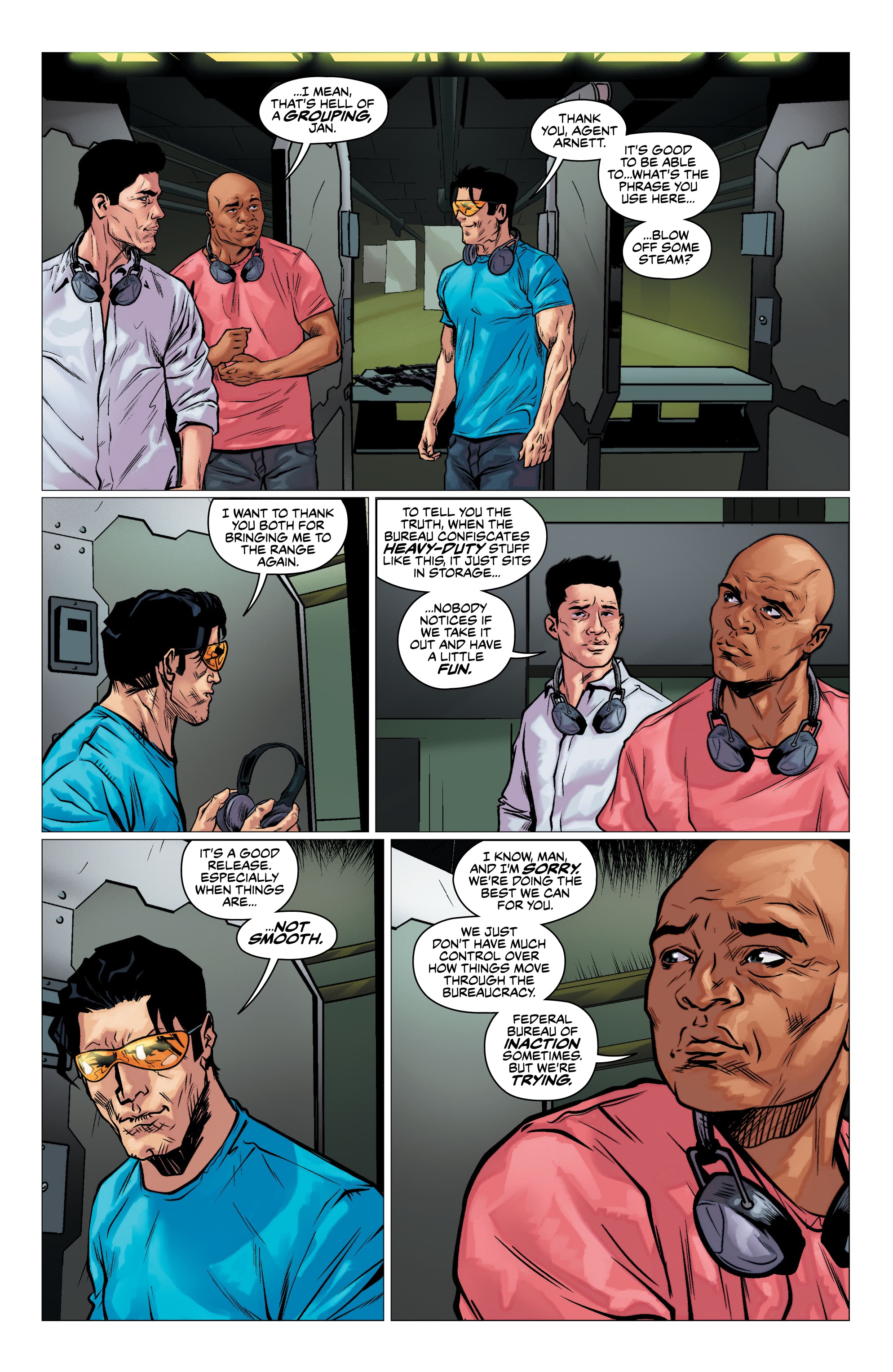Read online Almost American comic -  Issue #4 - 11