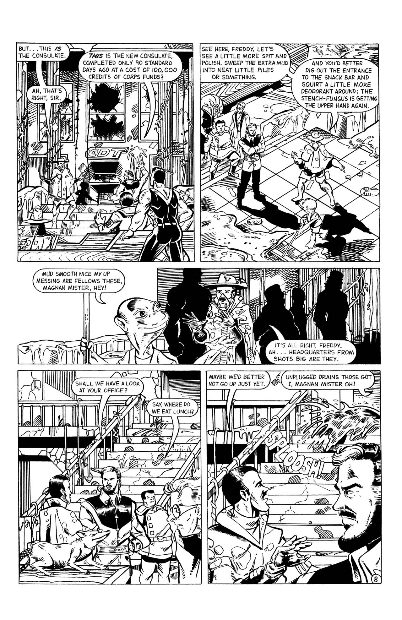 Read online Retief: Grime and Punishment comic -  Issue # Full - 10