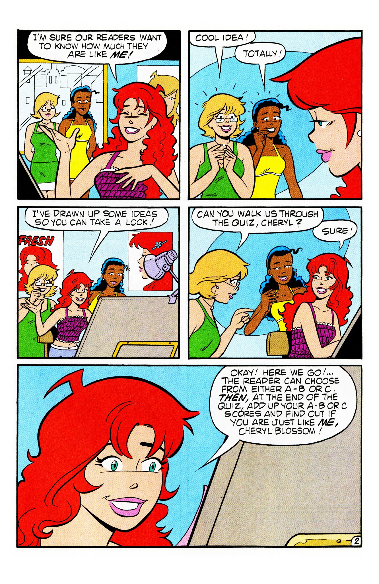 Read online Cheryl Blossom comic -  Issue #34 - 14