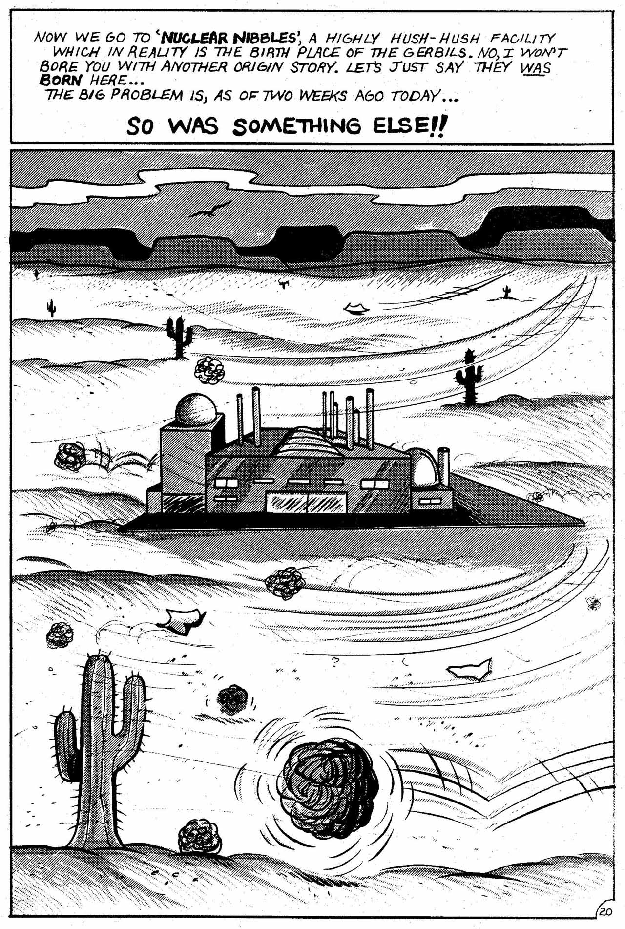 Read online Geriatric Gangrene Jujitsu Gerbils comic -  Issue #1 - 23