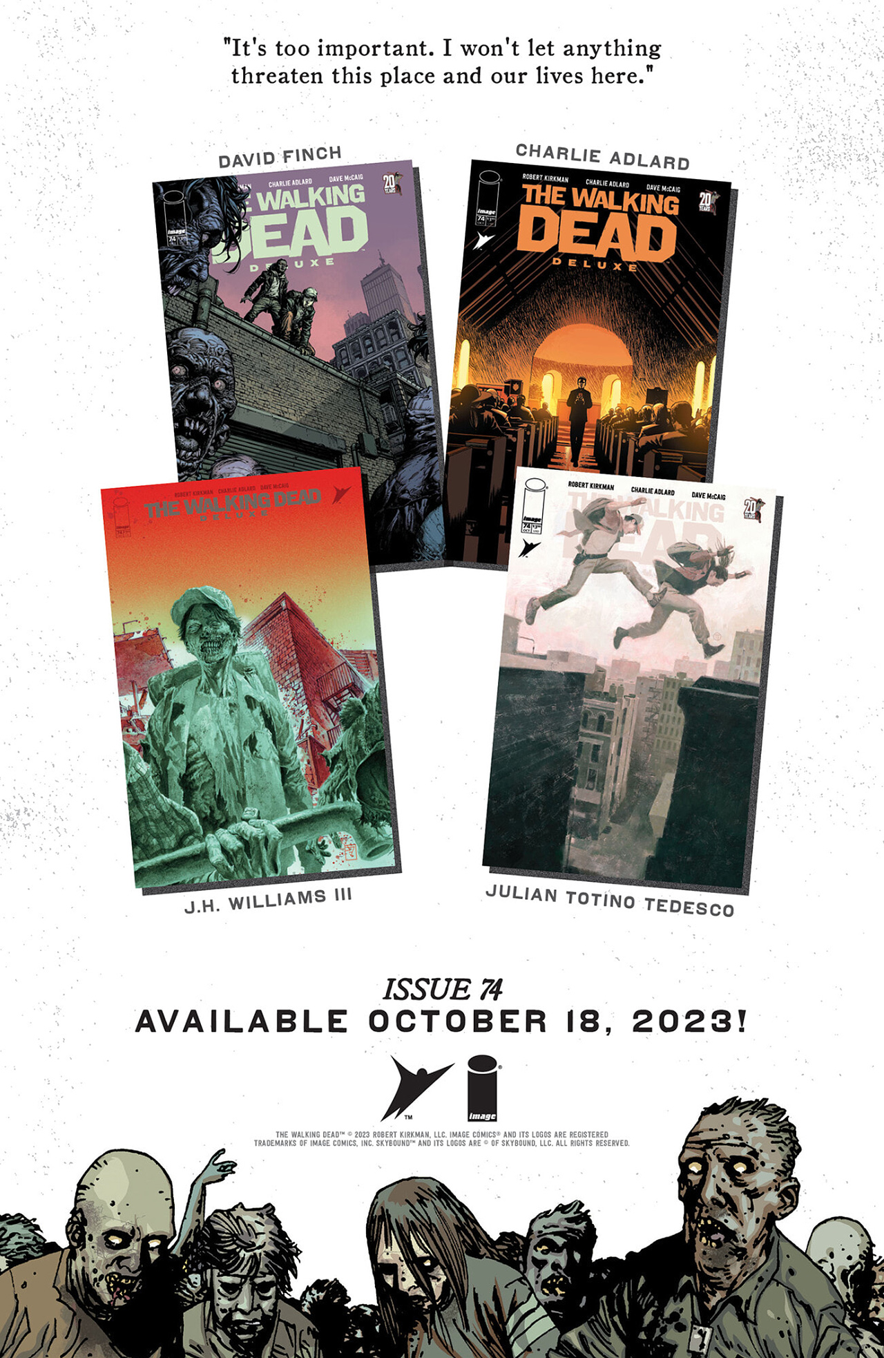 Read online The Walking Dead Deluxe comic -  Issue #73 - 35