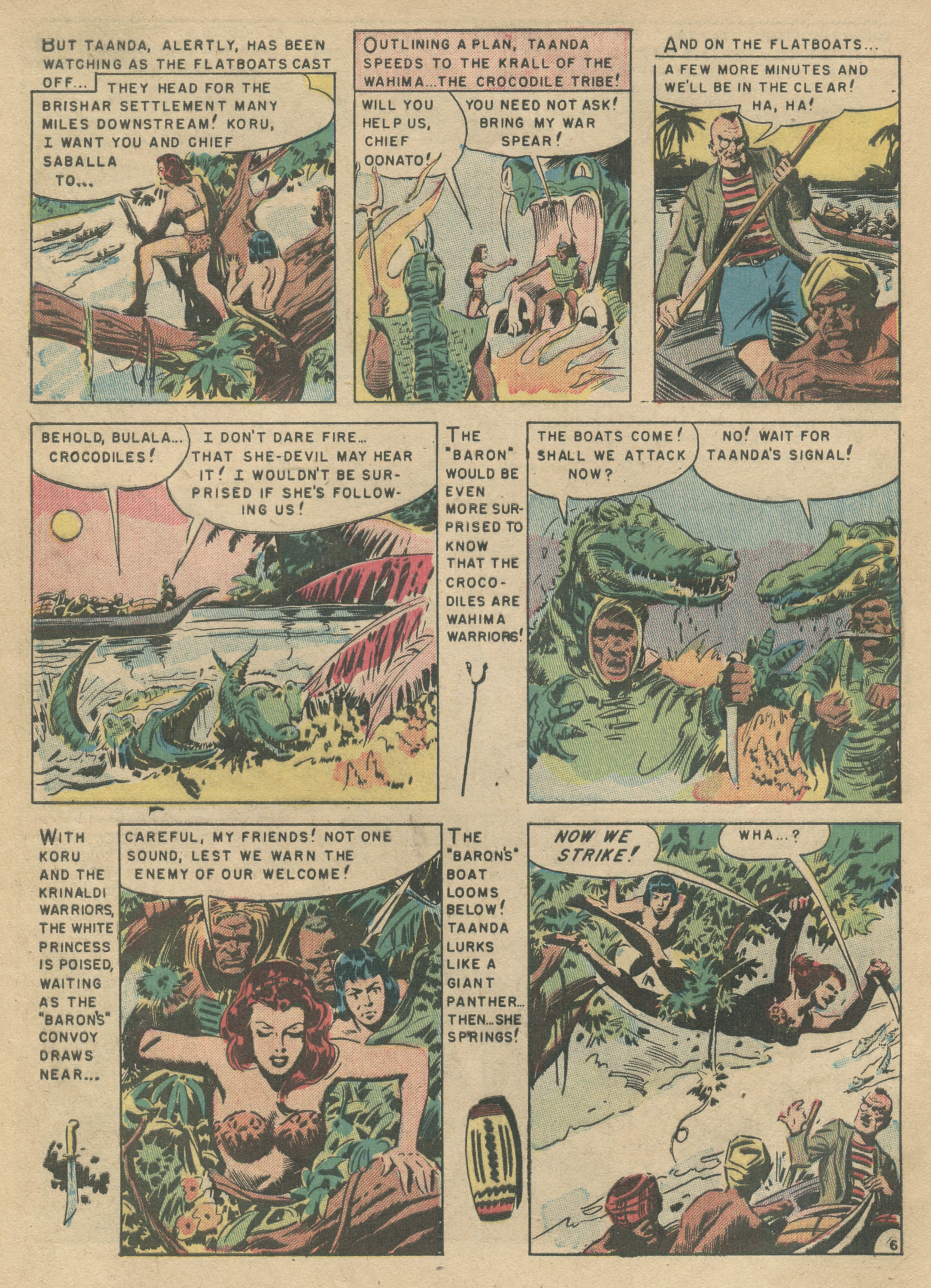 Read online Taanda White Princess of the Jungle comic -  Issue #2 - 8