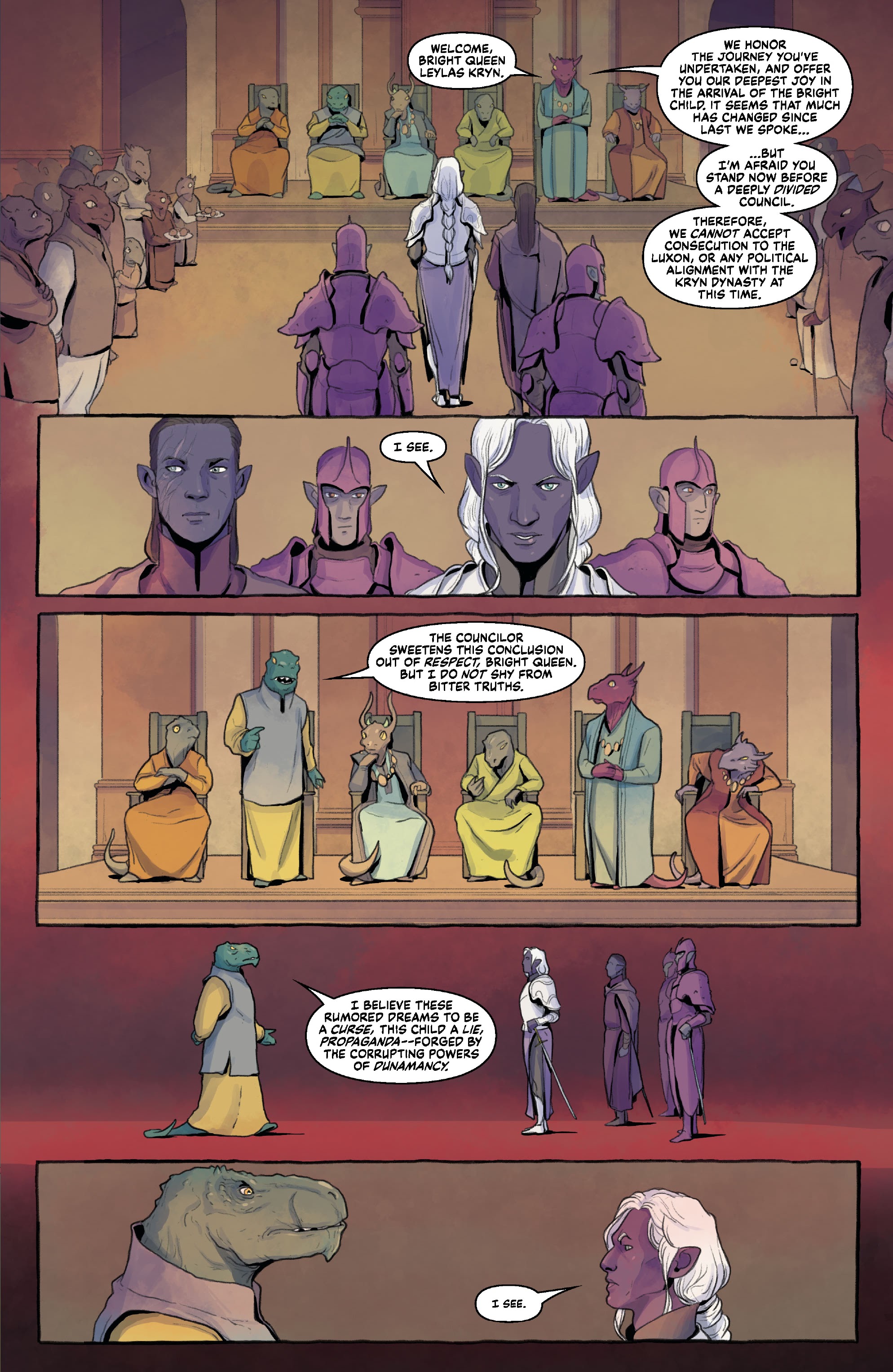 Read online Critical Role: The Tales of Exandria--The Bright Queen comic -  Issue #3 - 14