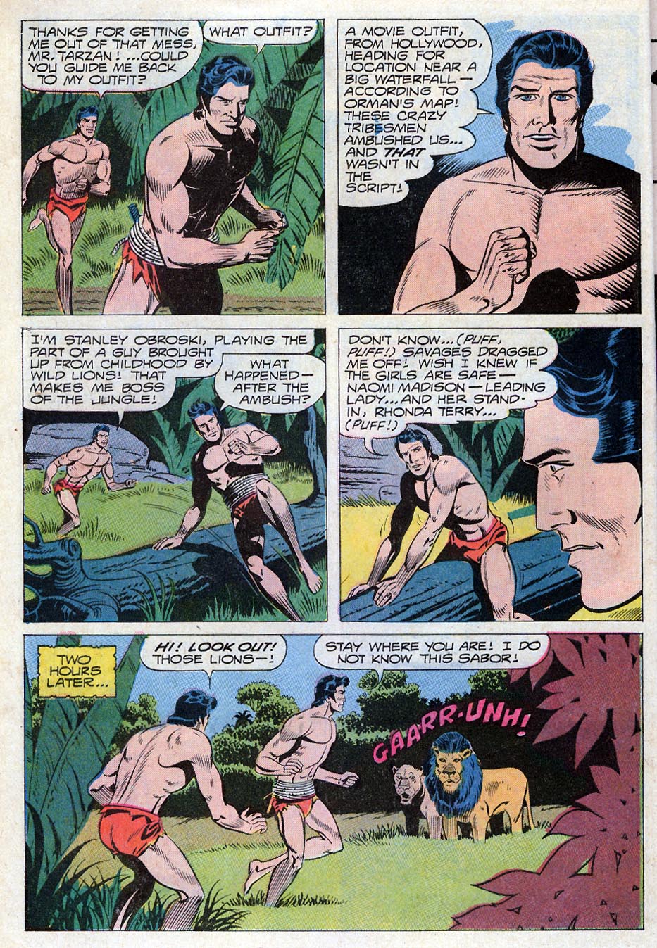 Read online Tarzan (1962) comic -  Issue #206 - 6