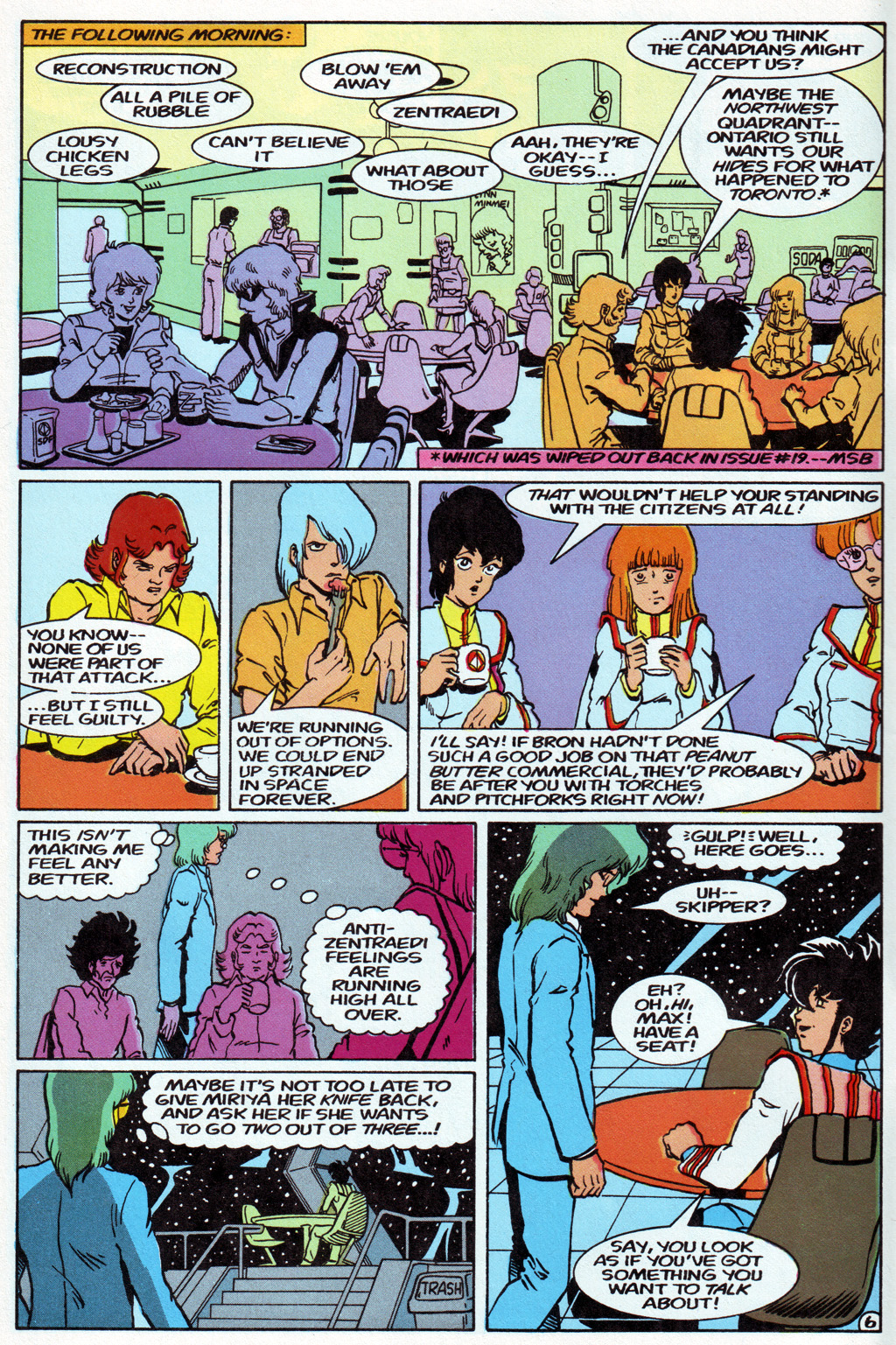 Read online Robotech The Macross Saga comic -  Issue #25 - 7