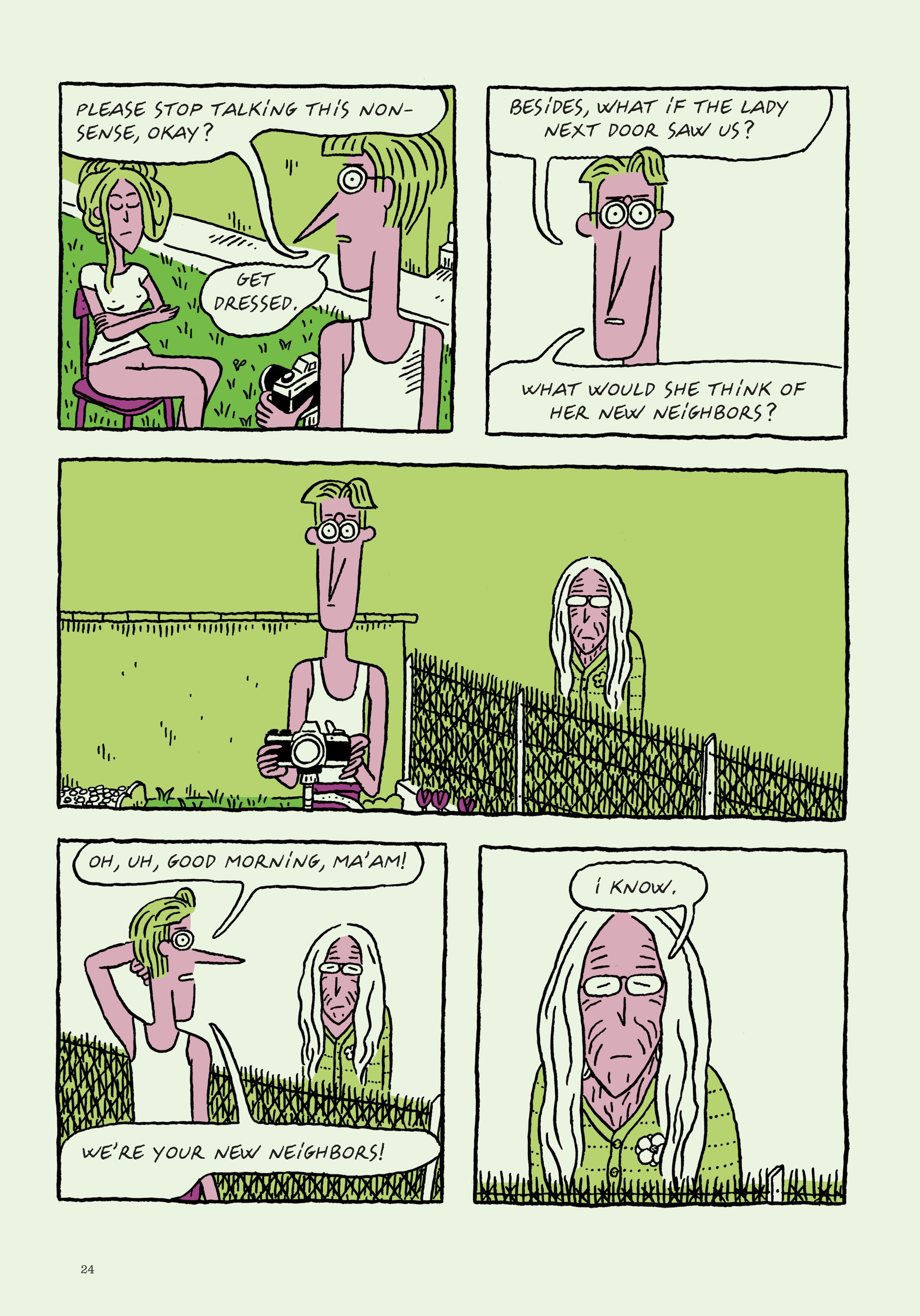 Read online Now: The New Comics Anthology comic -  Issue #7 - 25