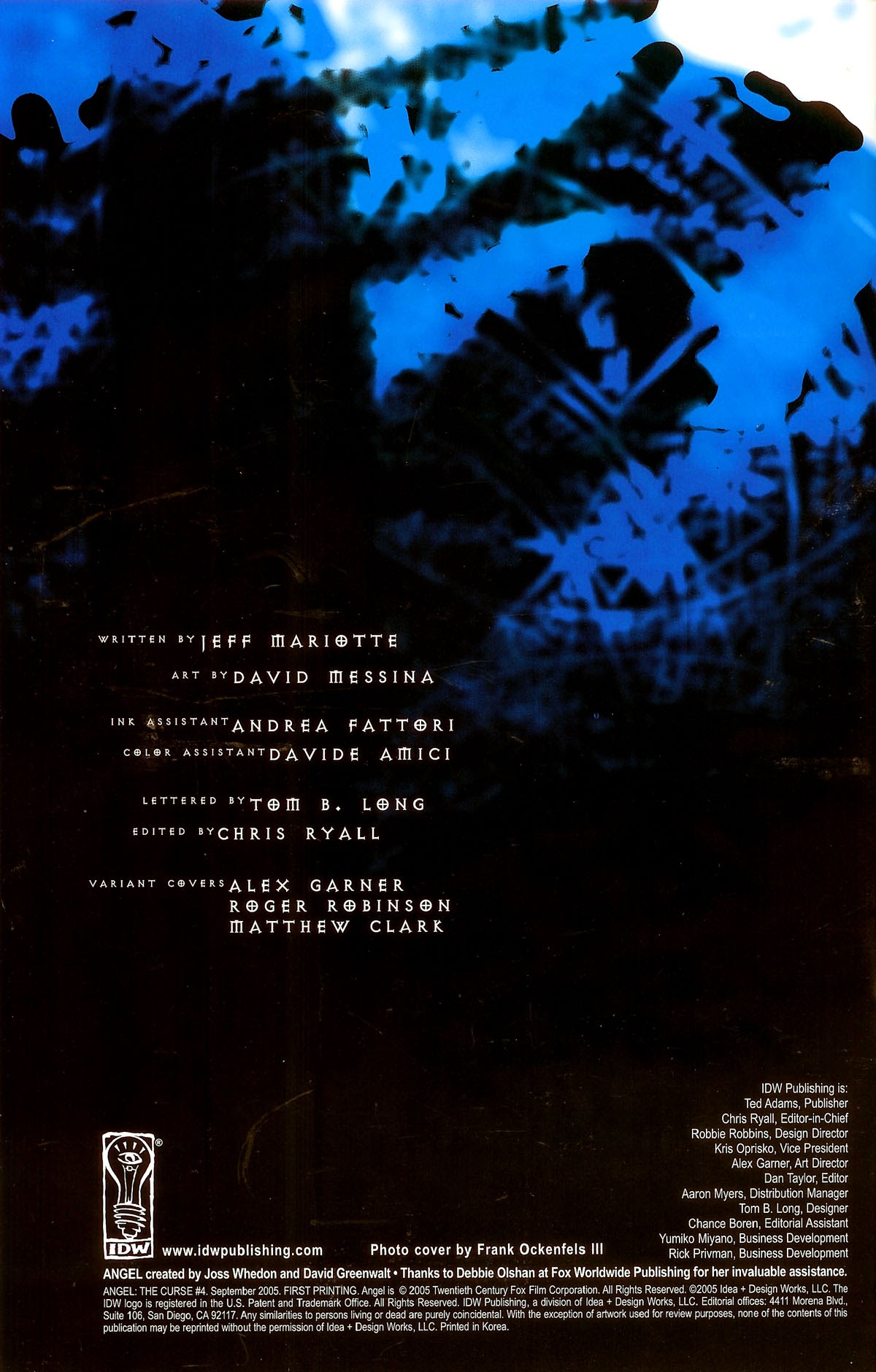 Read online Angel: The Curse comic -  Issue #4 - 2