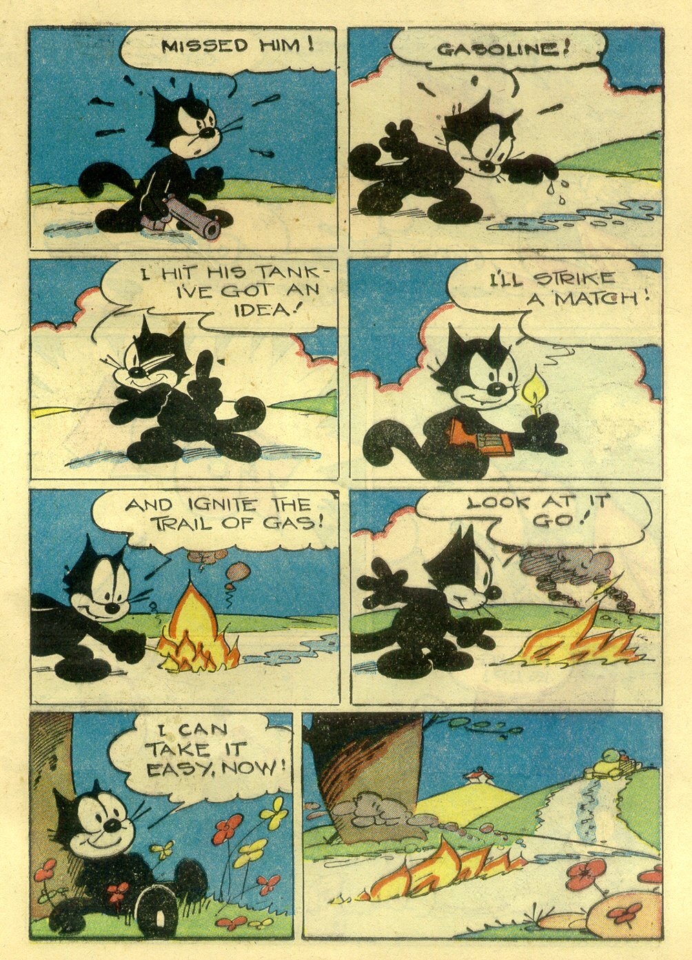 Read online Felix the Cat (1948) comic -  Issue #9 - 25