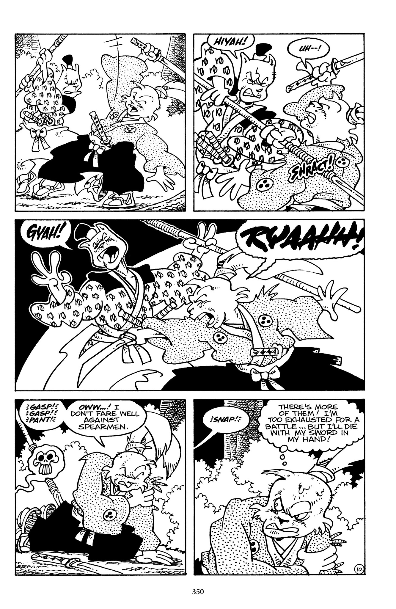Read online The Usagi Yojimbo Saga comic -  Issue # TPB 2 - 345