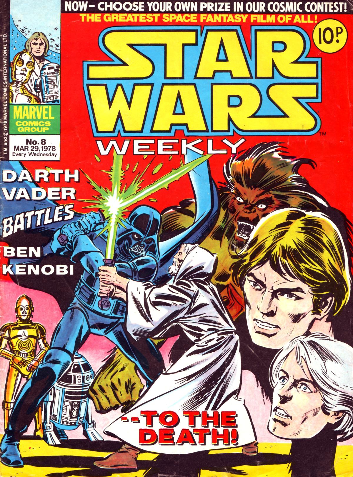 Read online Star Wars Weekly comic -  Issue #8 - 1