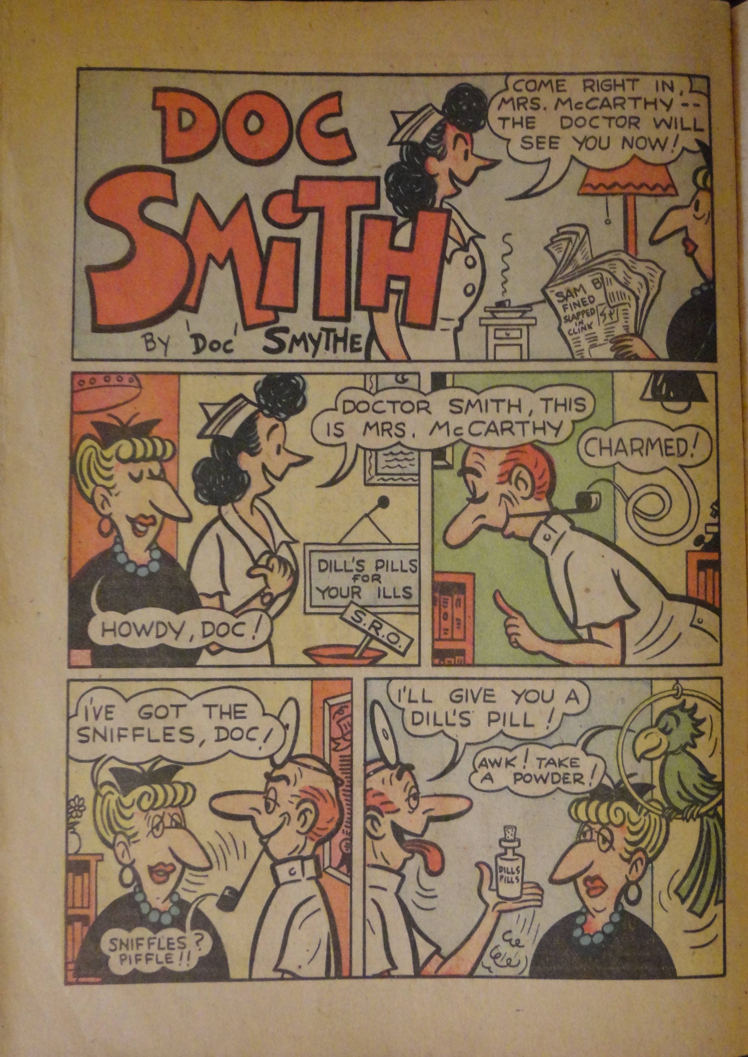 Read online Babe (1948) comic -  Issue #6 - 36