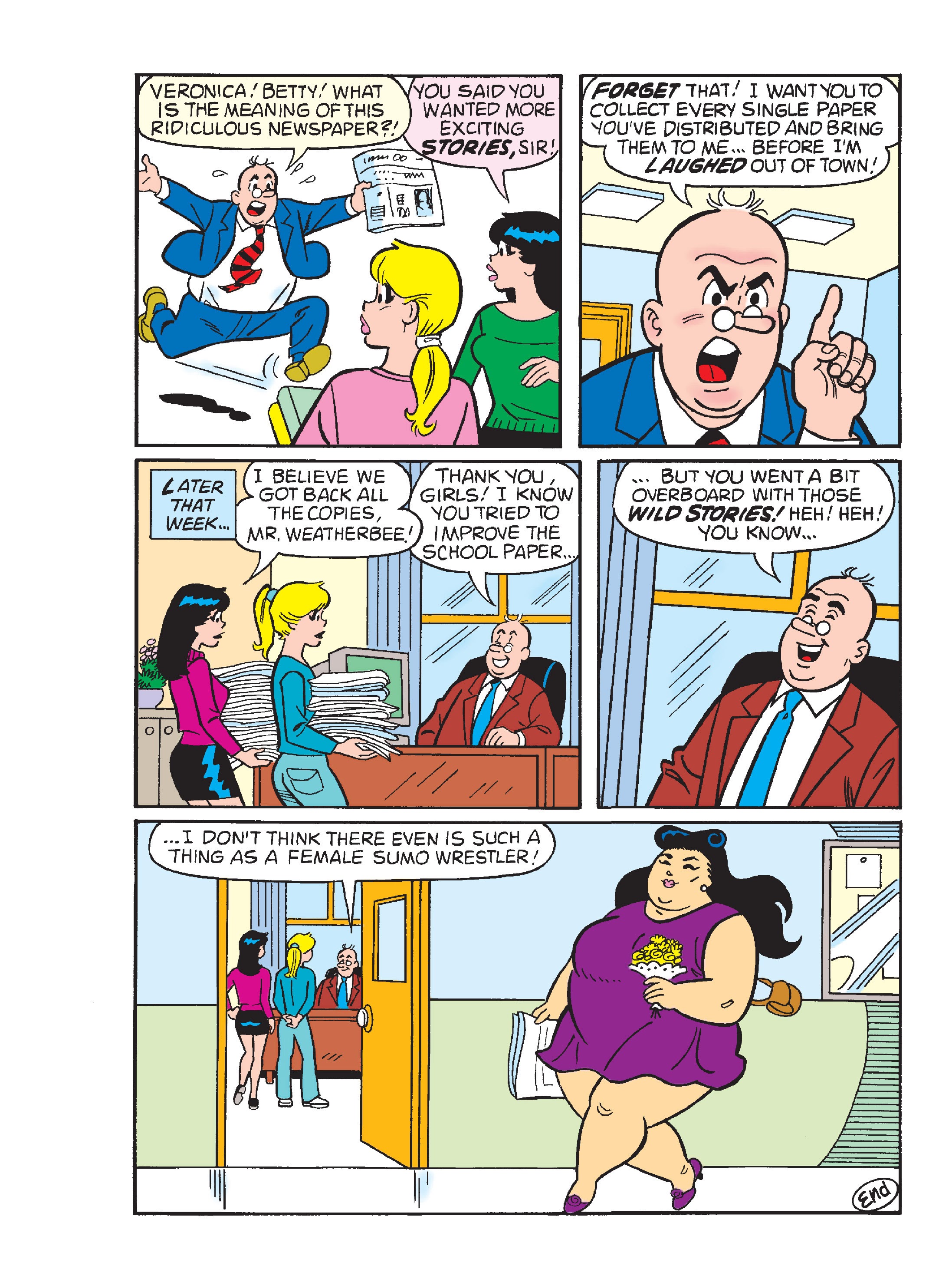 Read online Betty & Veronica Friends Double Digest comic -  Issue #247 - 154